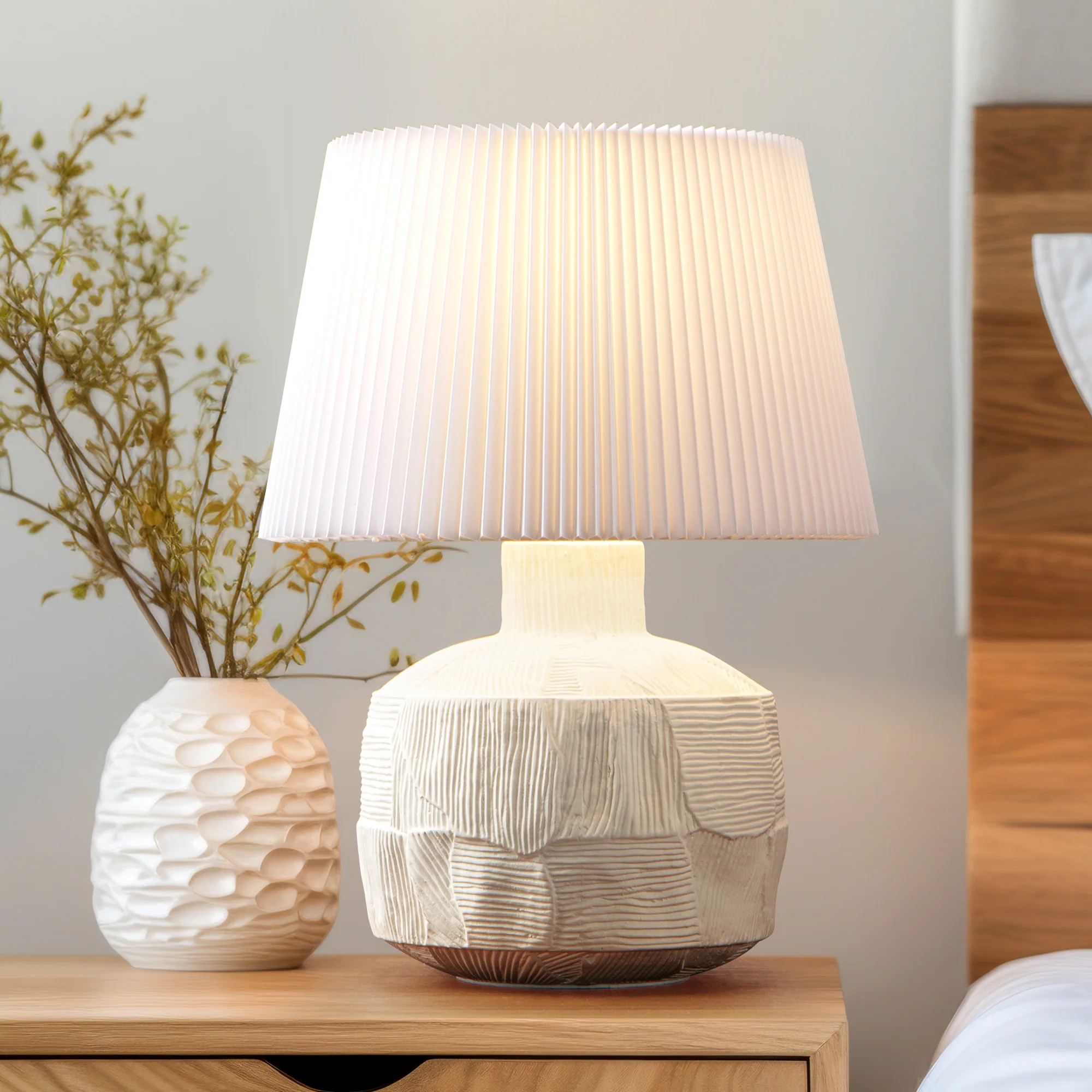 Cleo Table Lamp White - Image 7