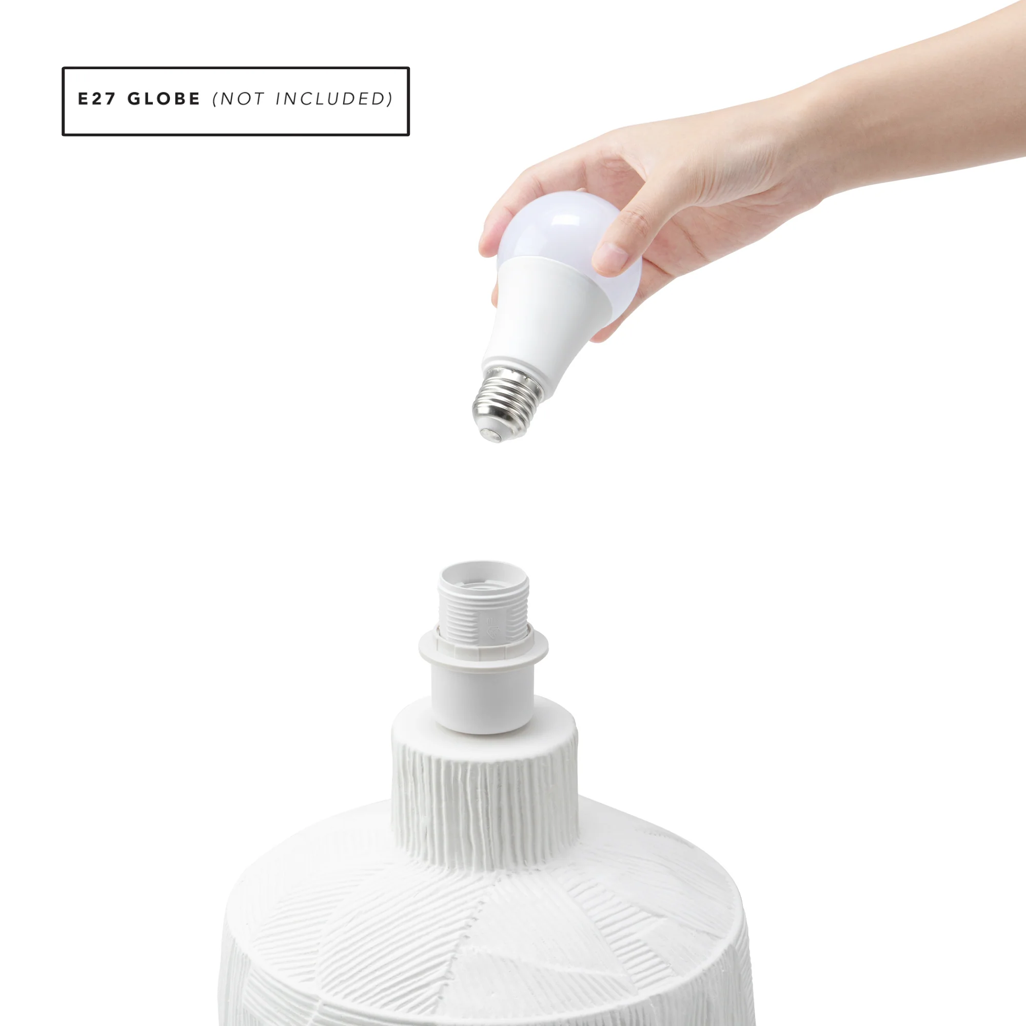 Cleo Table Lamp White - Image 13