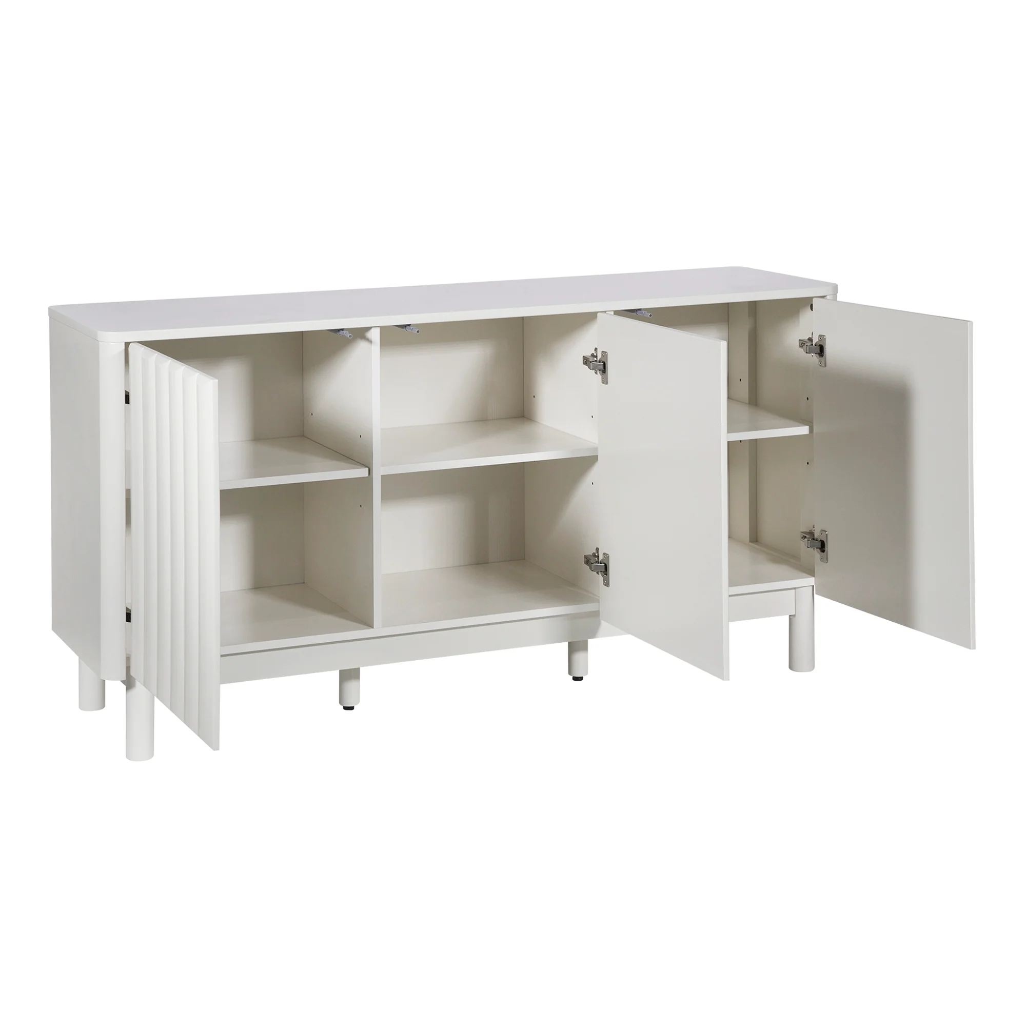 Cosette 3 Door Buffet Off-White (143cm) - Image 10