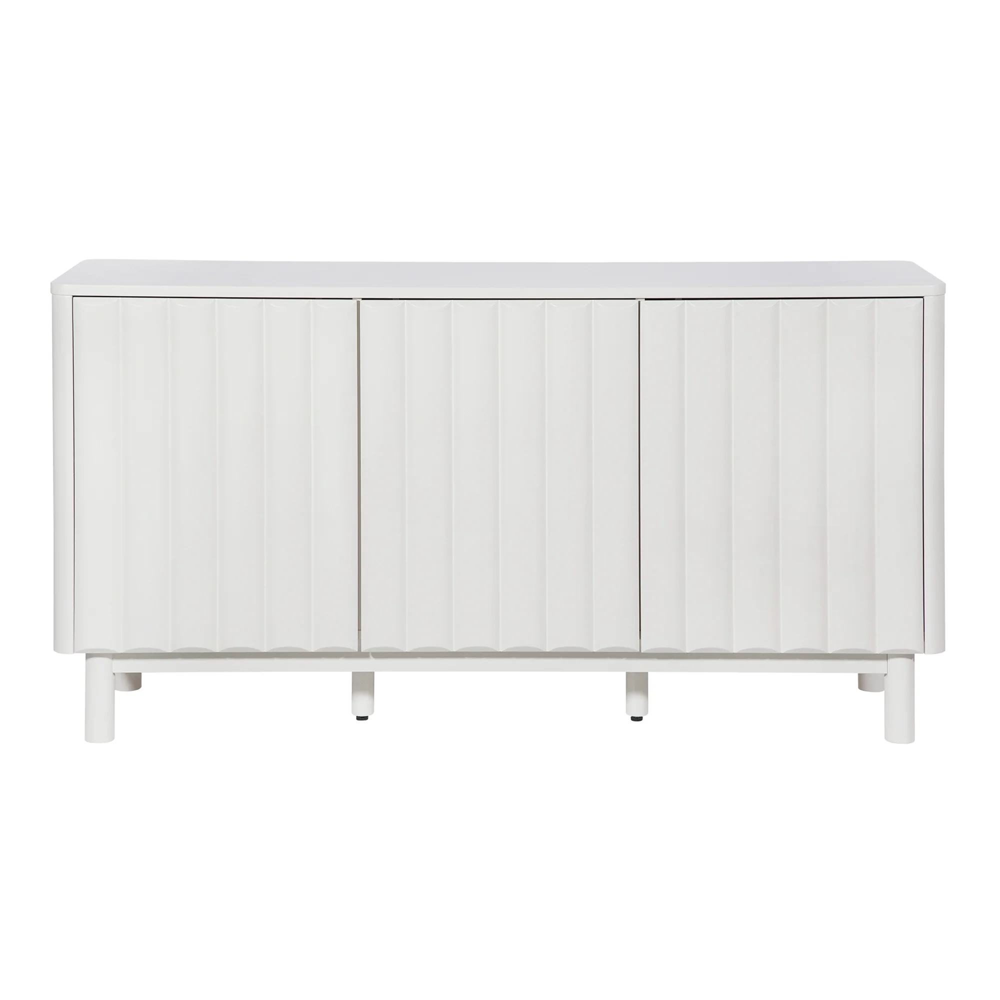 Cosette 3 Door Buffet Off-White (143cm) - Image 11