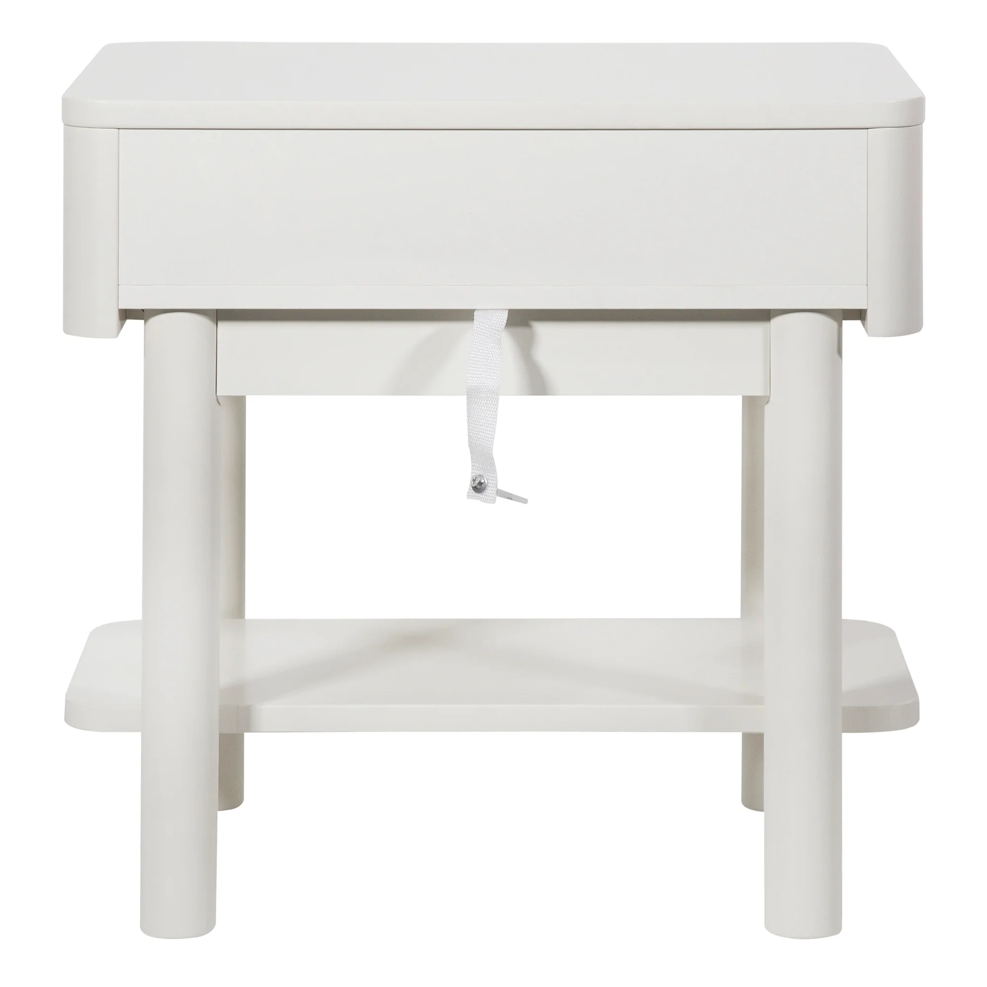 Cosette Bedside Table Off-White - Image 13