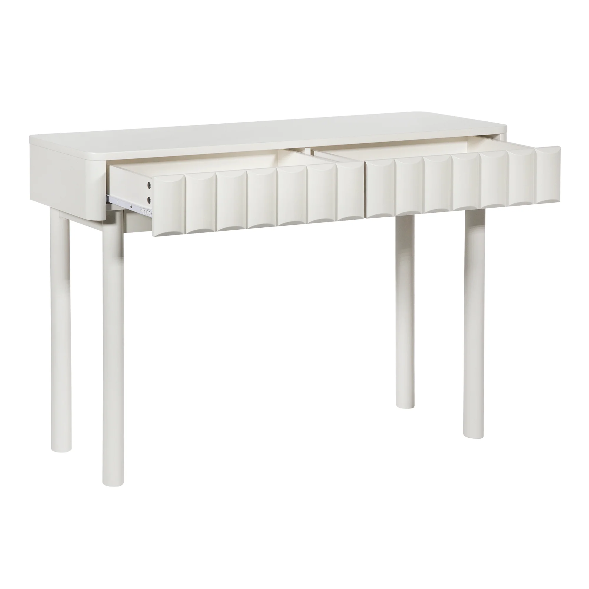 Cosette Console Table Off-White (113cm) - Image 12