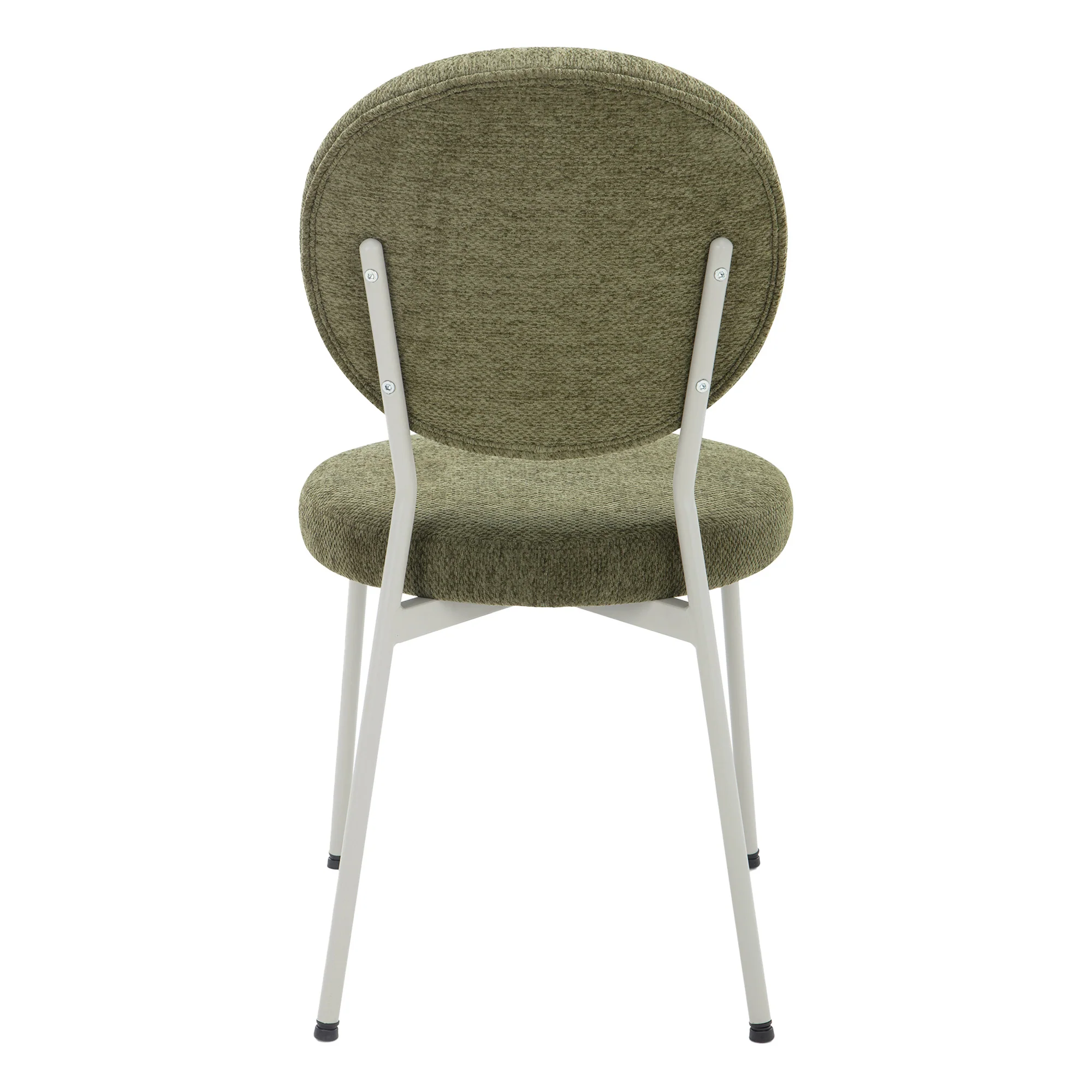 Cove Dining Table Oak and Dora Set of 4 Dining Chairs Green Set - Image 14