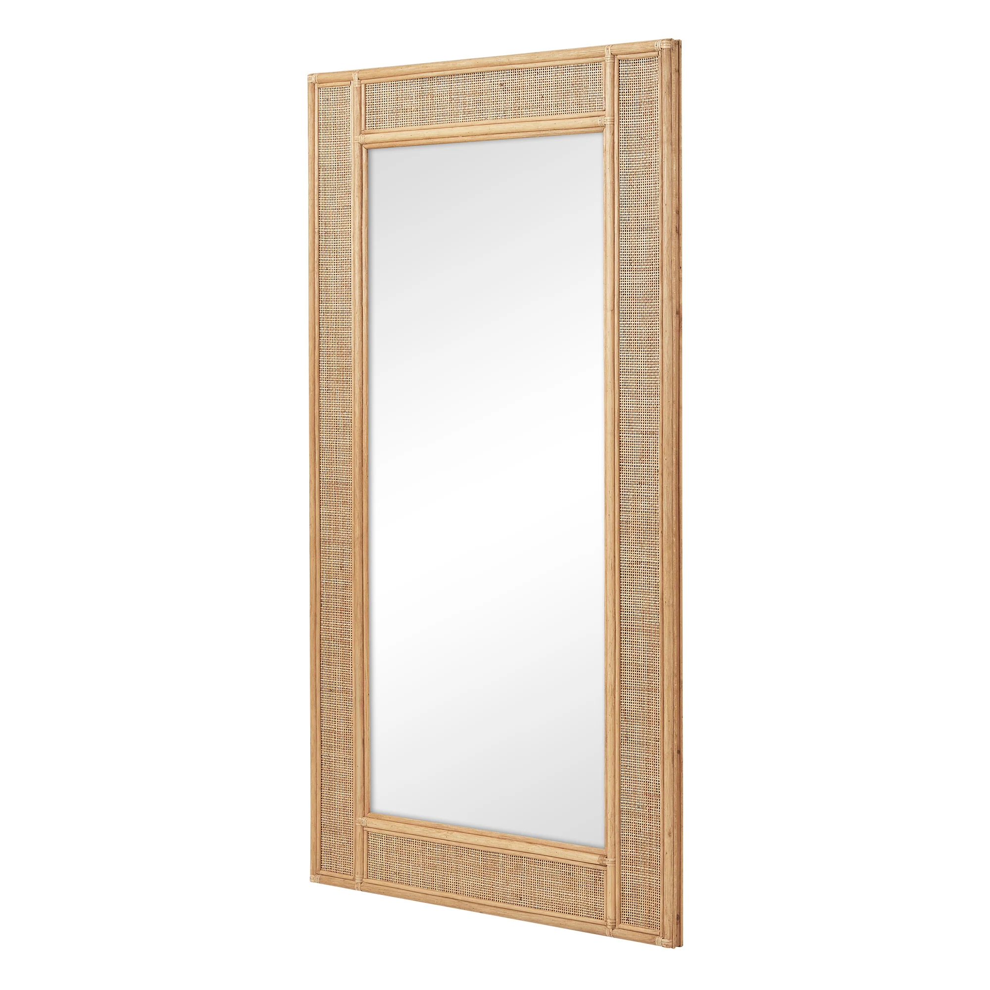 Cove Rattan 180cm Rectangle Mirror - Image 9