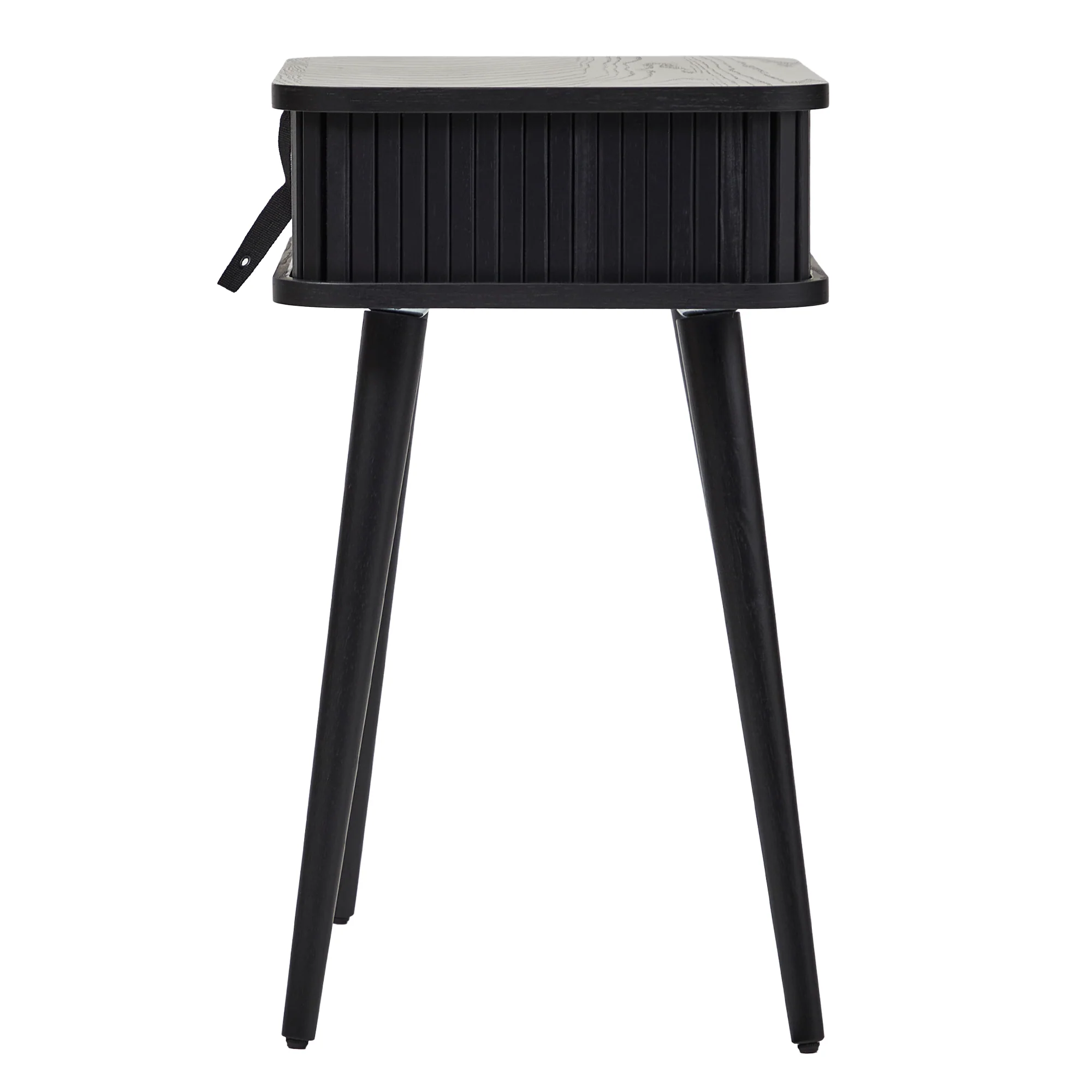 Curve Bedside Table Black - Image 9