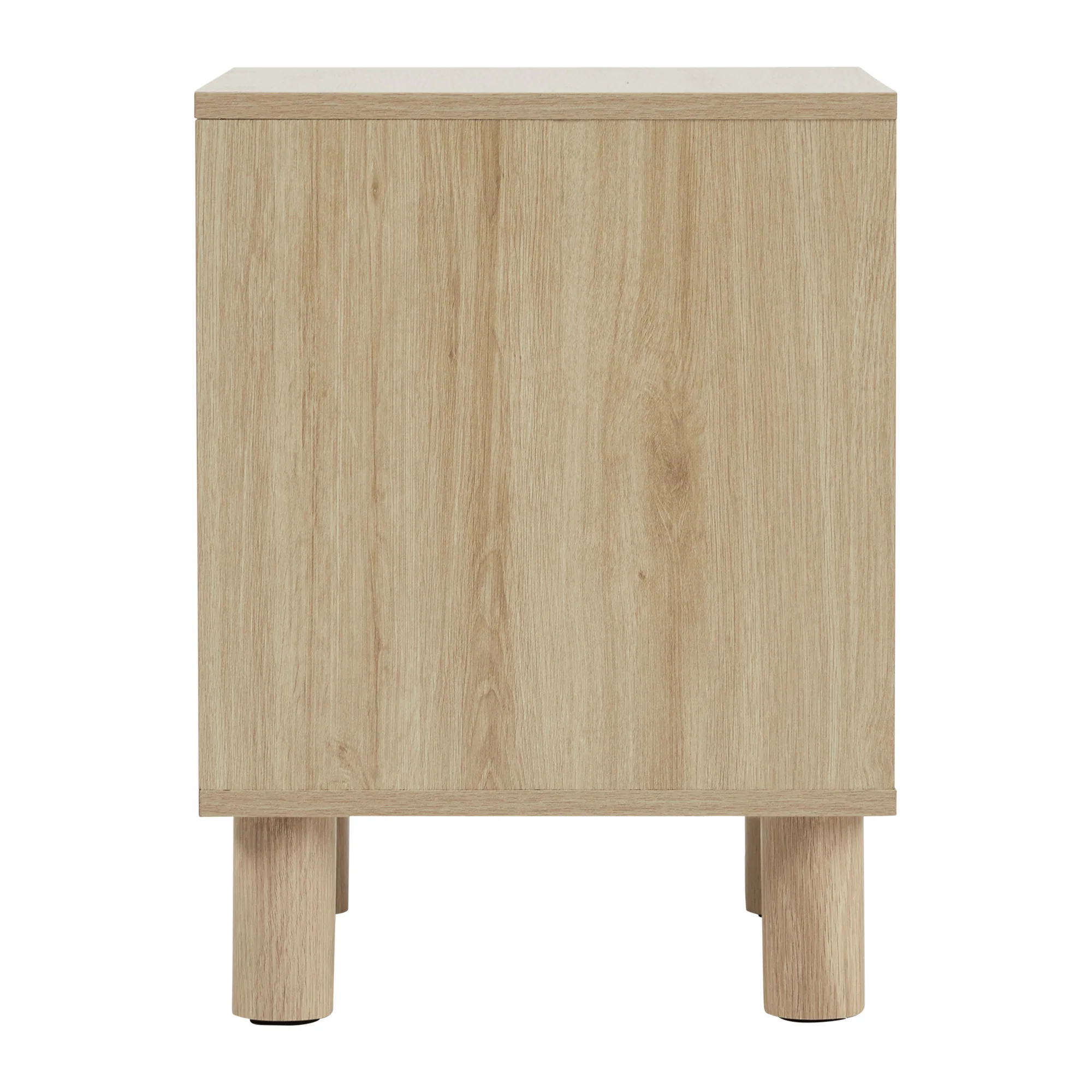 Davis Bedside Table Oak - Image 11