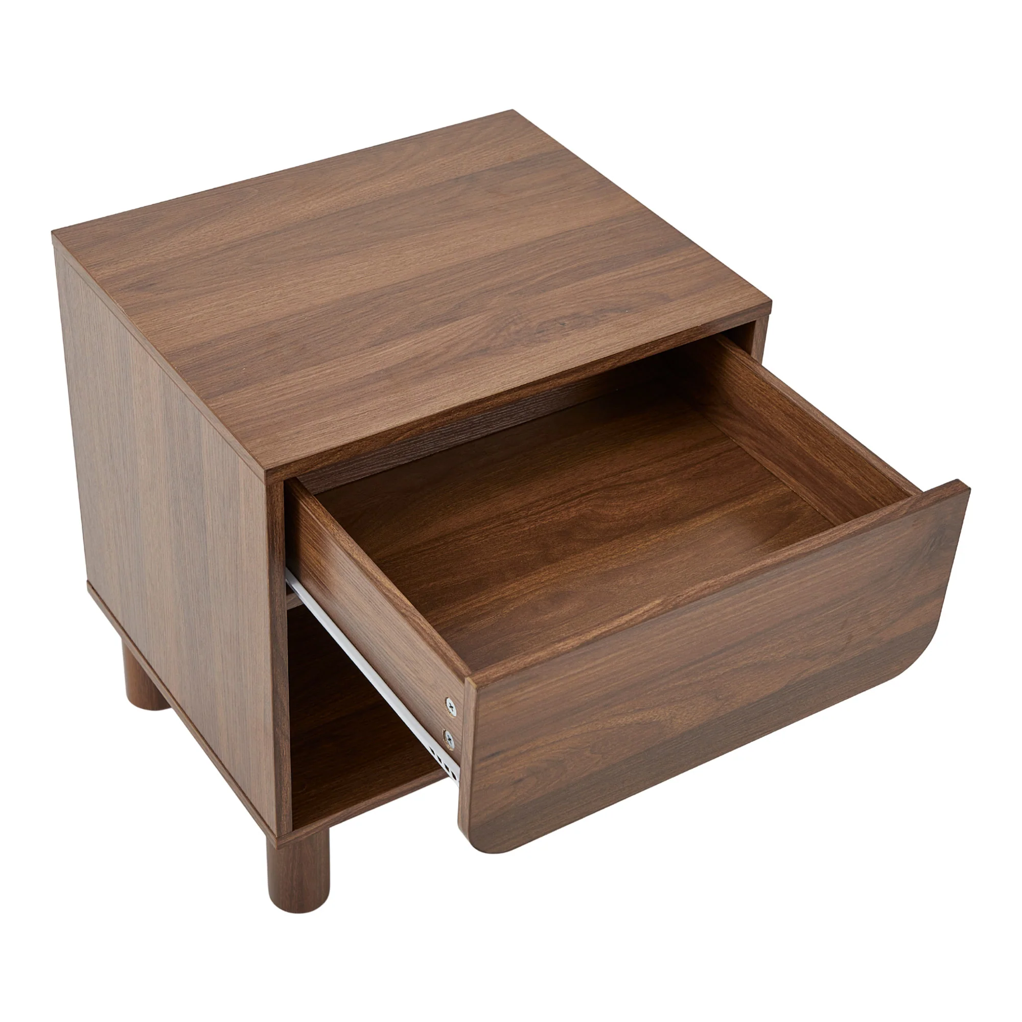 Davis Bedside Table Walnut - Image 10