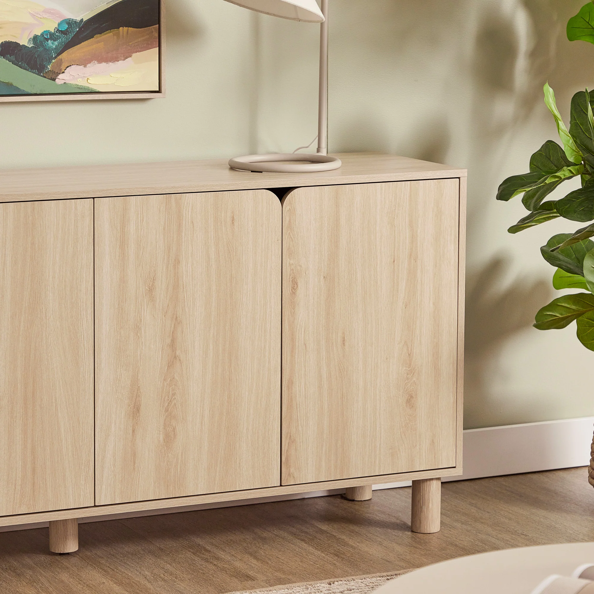 Davis Buffet Oak (160cm) - Image 4