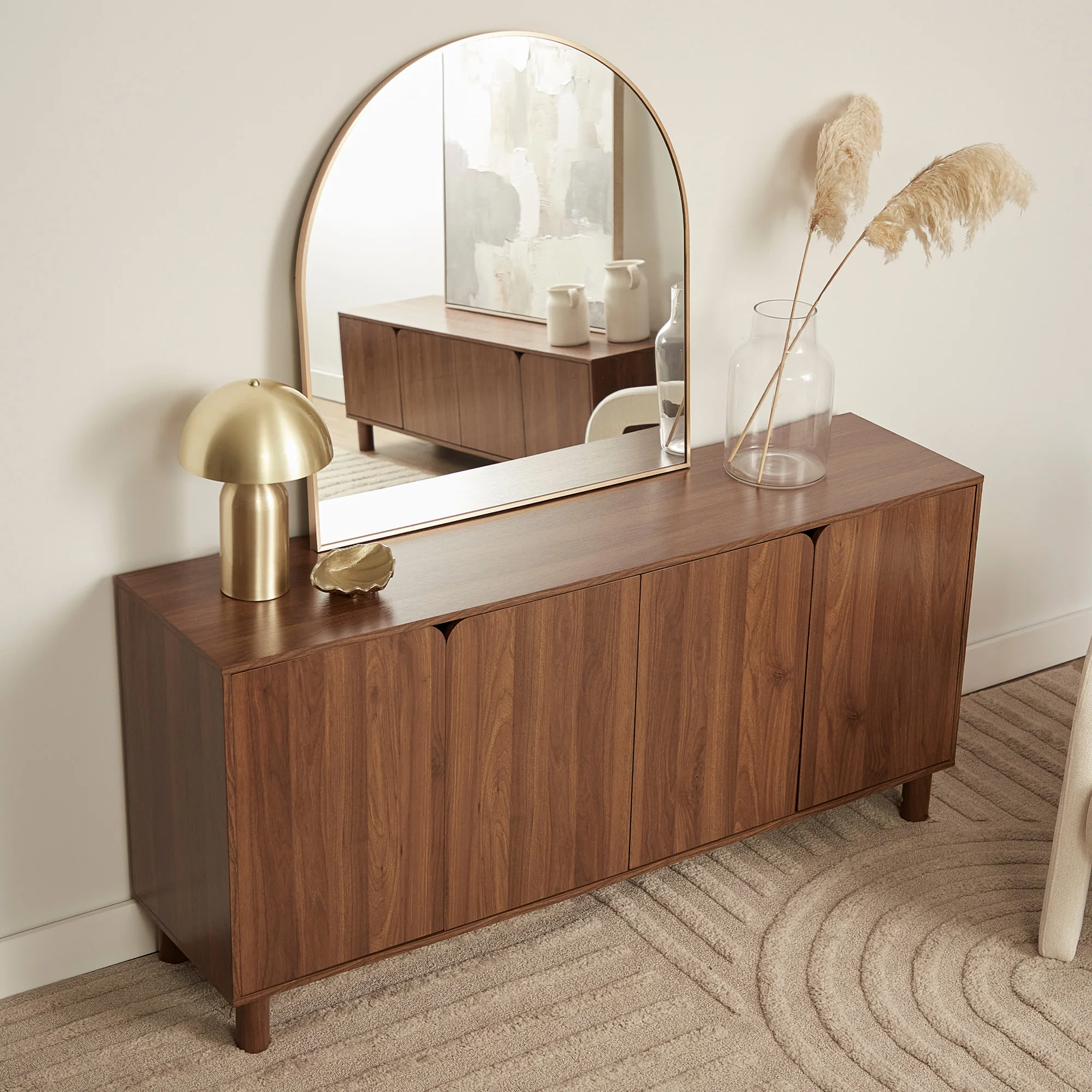 Davis Buffet Walnut (160cm) - Image 10