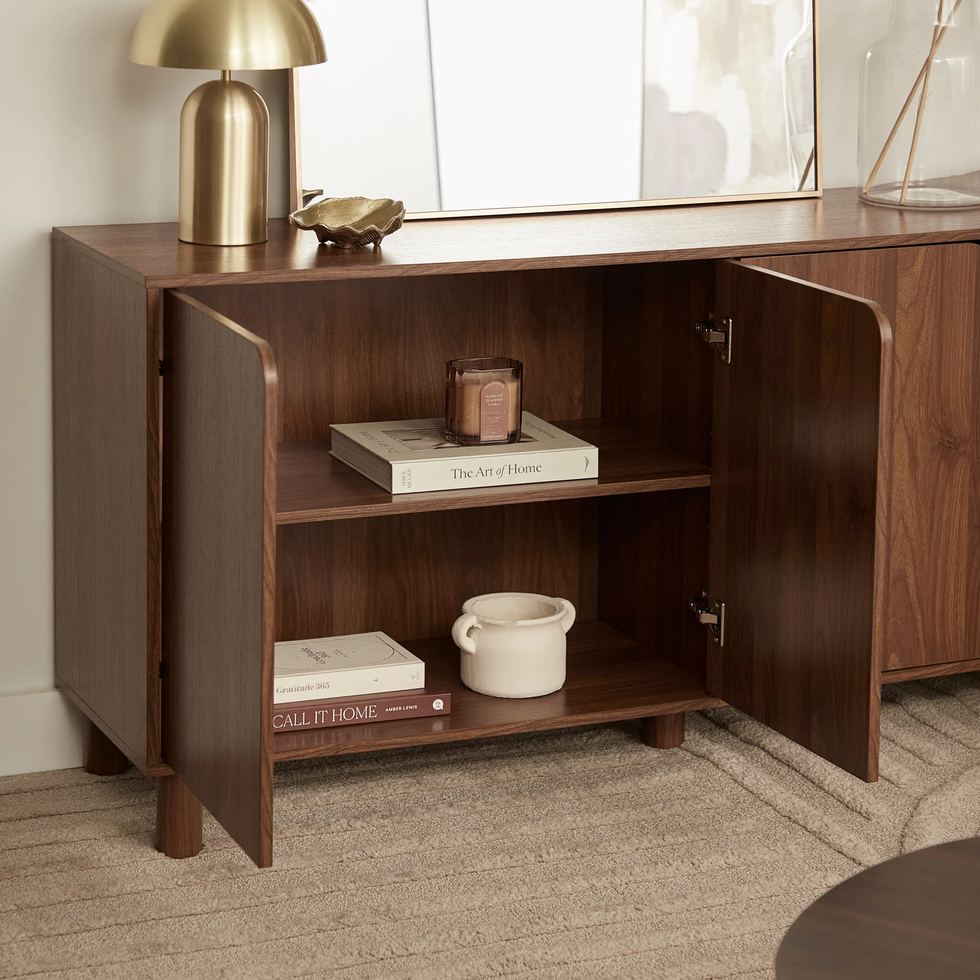 Davis Buffet Walnut (160cm) - Image 5