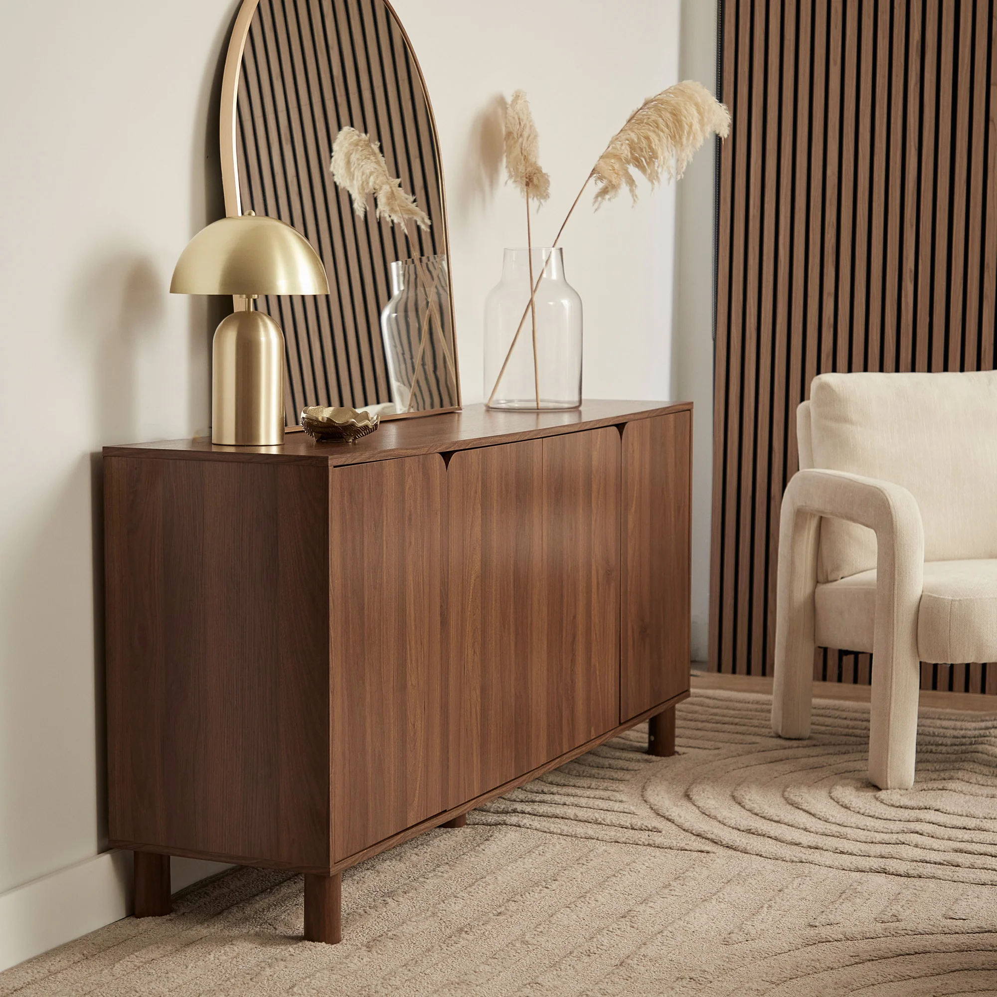 Davis Buffet Walnut (160cm) - Image 9