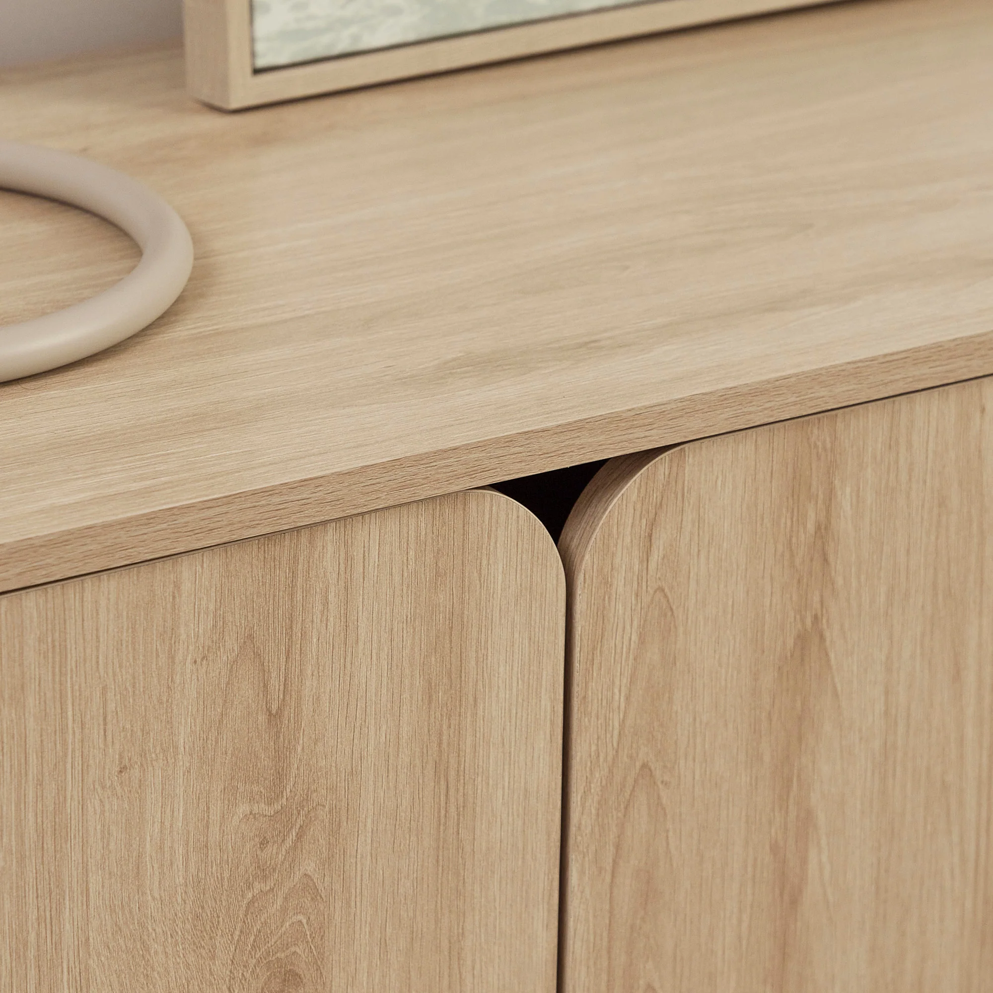 Davis Entertainment Unit Oak (160cm) - Image 8