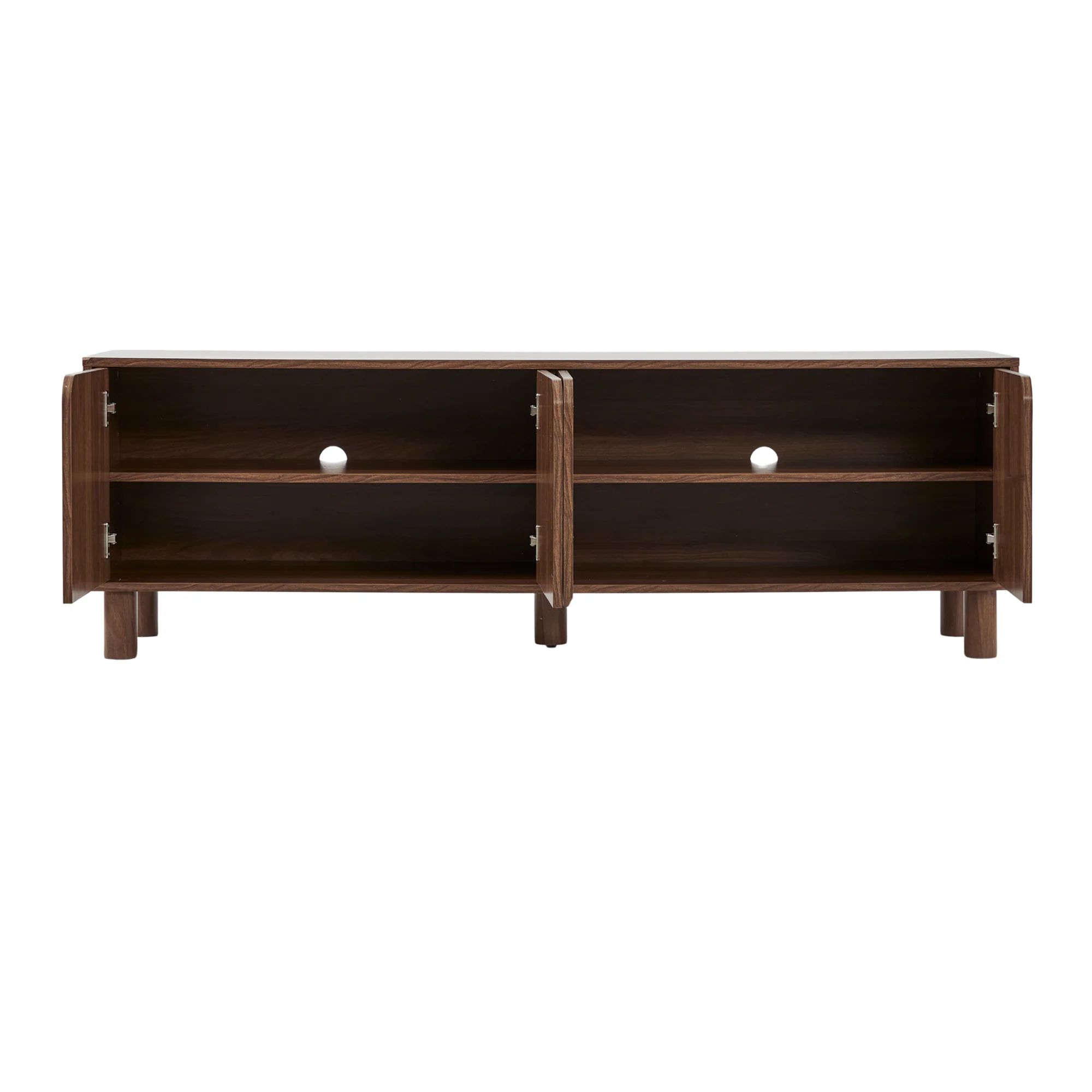 Davis Entertainment Unit Walnut (160cm) - Image 10