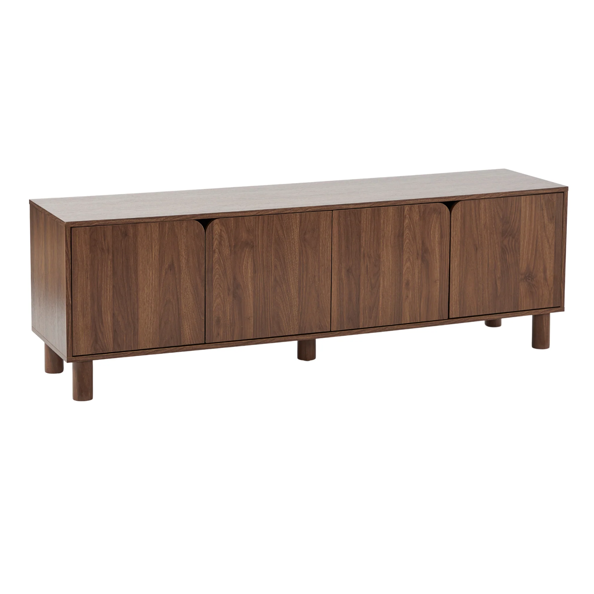 Davis Entertainment Unit Walnut (160cm) - Image 2