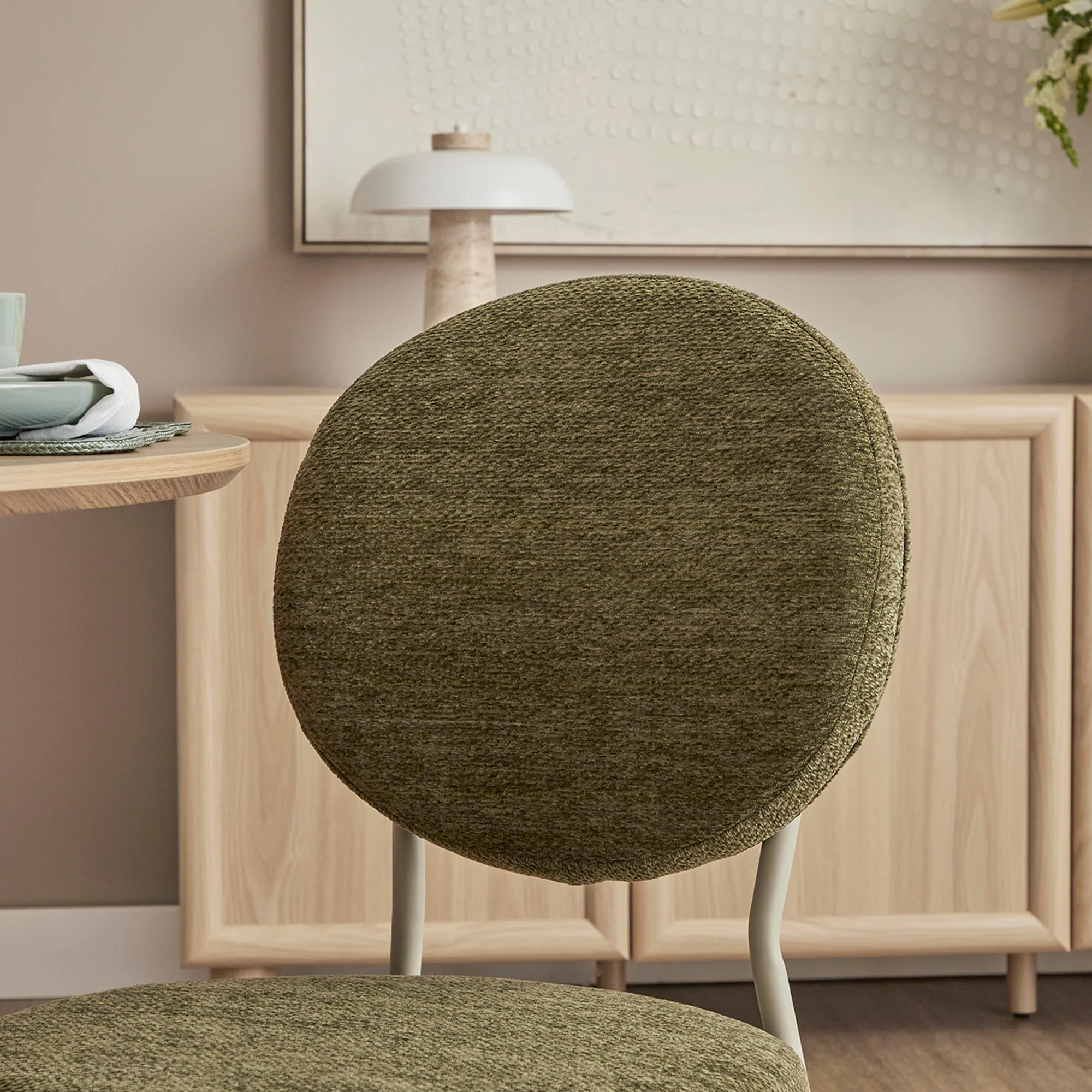 Dora Set of 2 Dining Chairs Green - Image 7