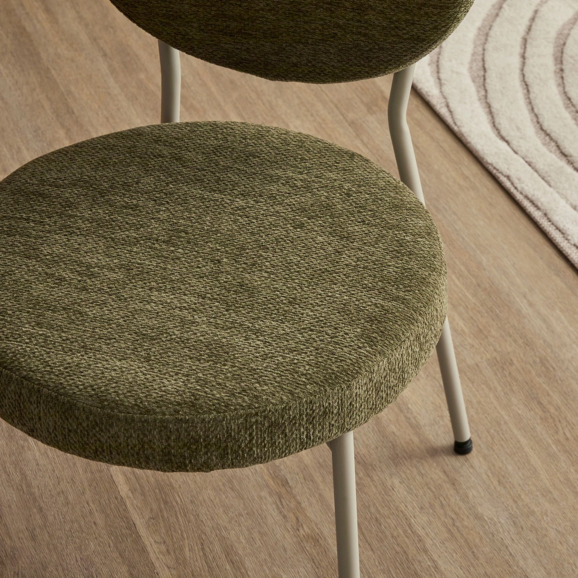 Dora Set of 4 Dining Chairs Green - Image 6