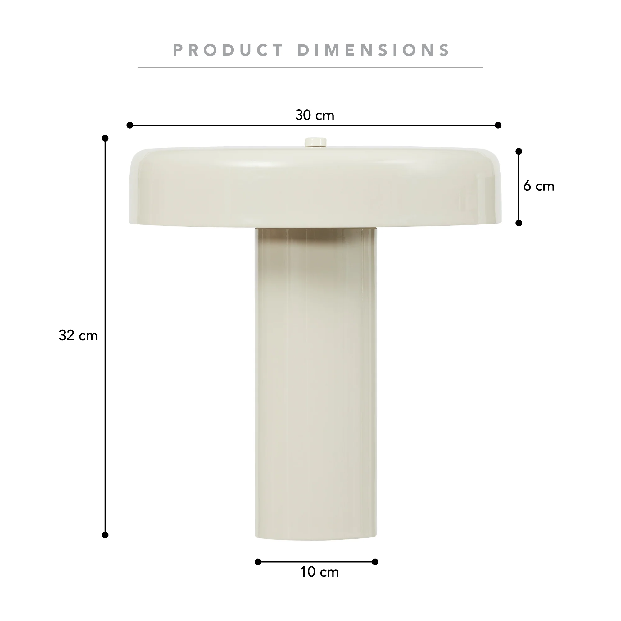 Eclipse Table Lamp Cloud - Image 3