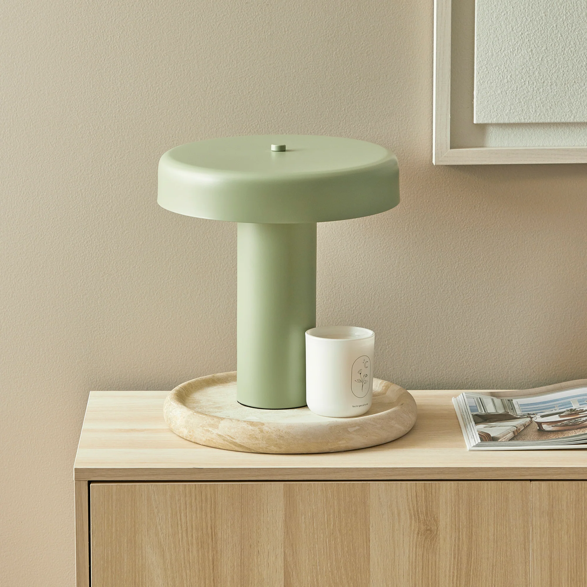 Eclipse Table Lamp Sage - Image 7