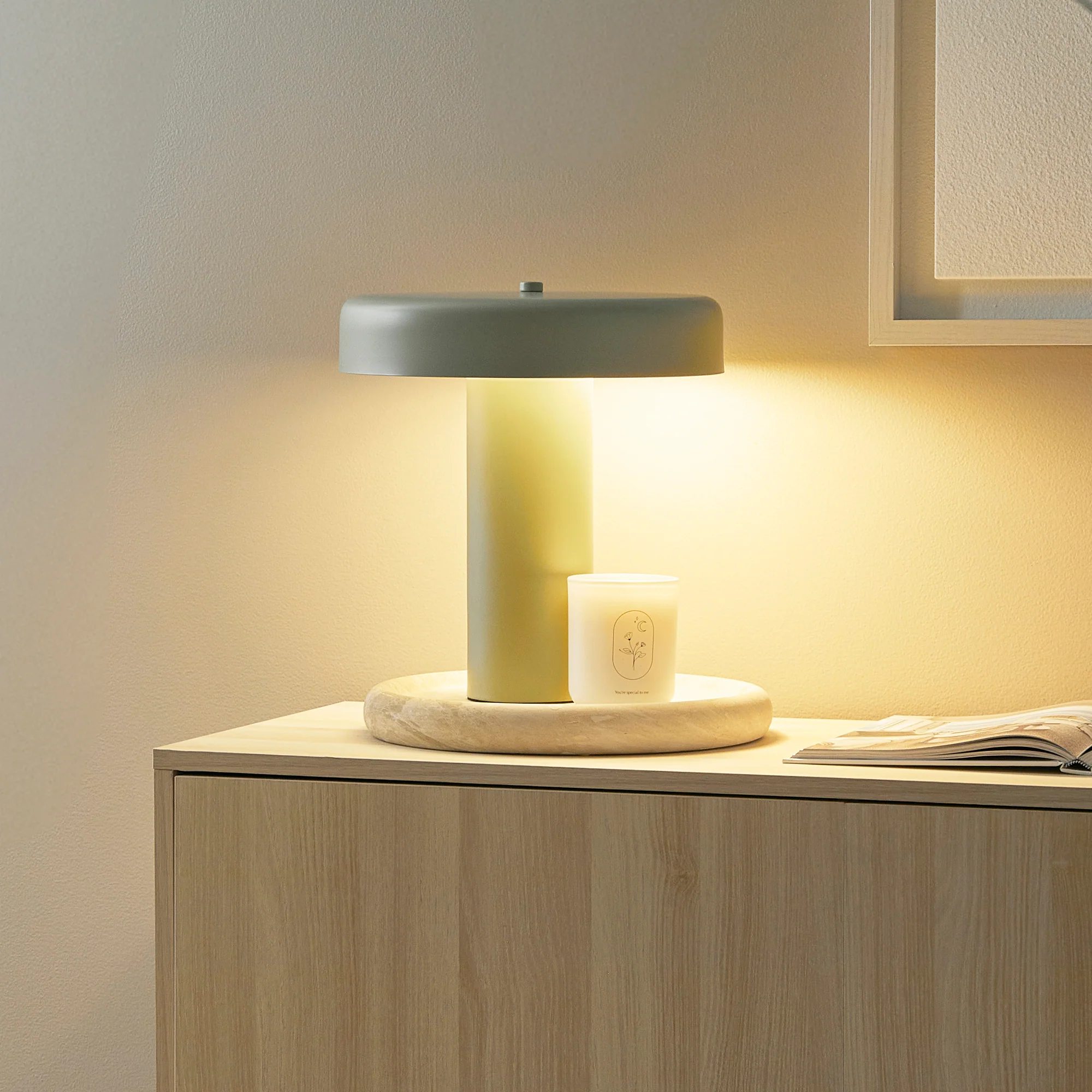 Eclipse Table Lamp Sage (Set of 2) - Image 5