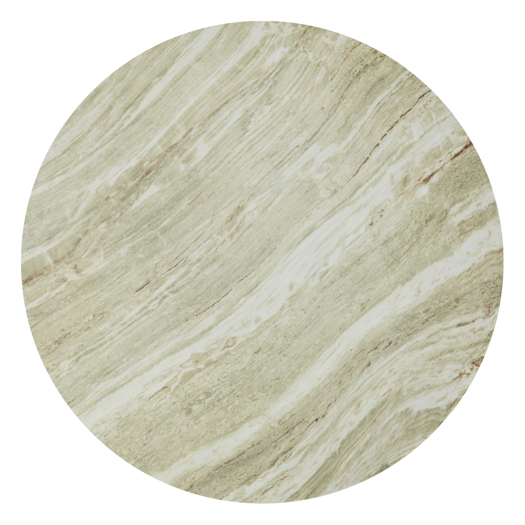 Elena Green Marble Look Coffee Table - Image 12