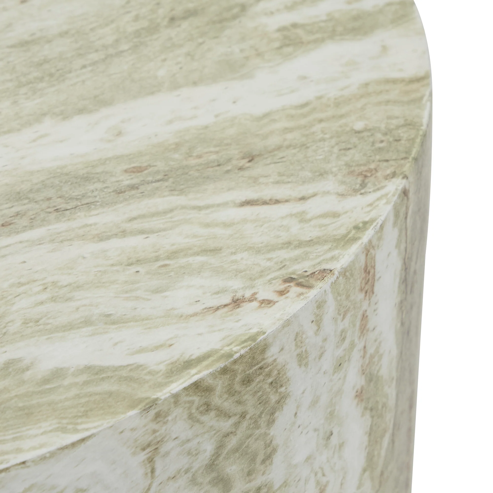 Elena Green Marble Look Coffee Table - Image 8