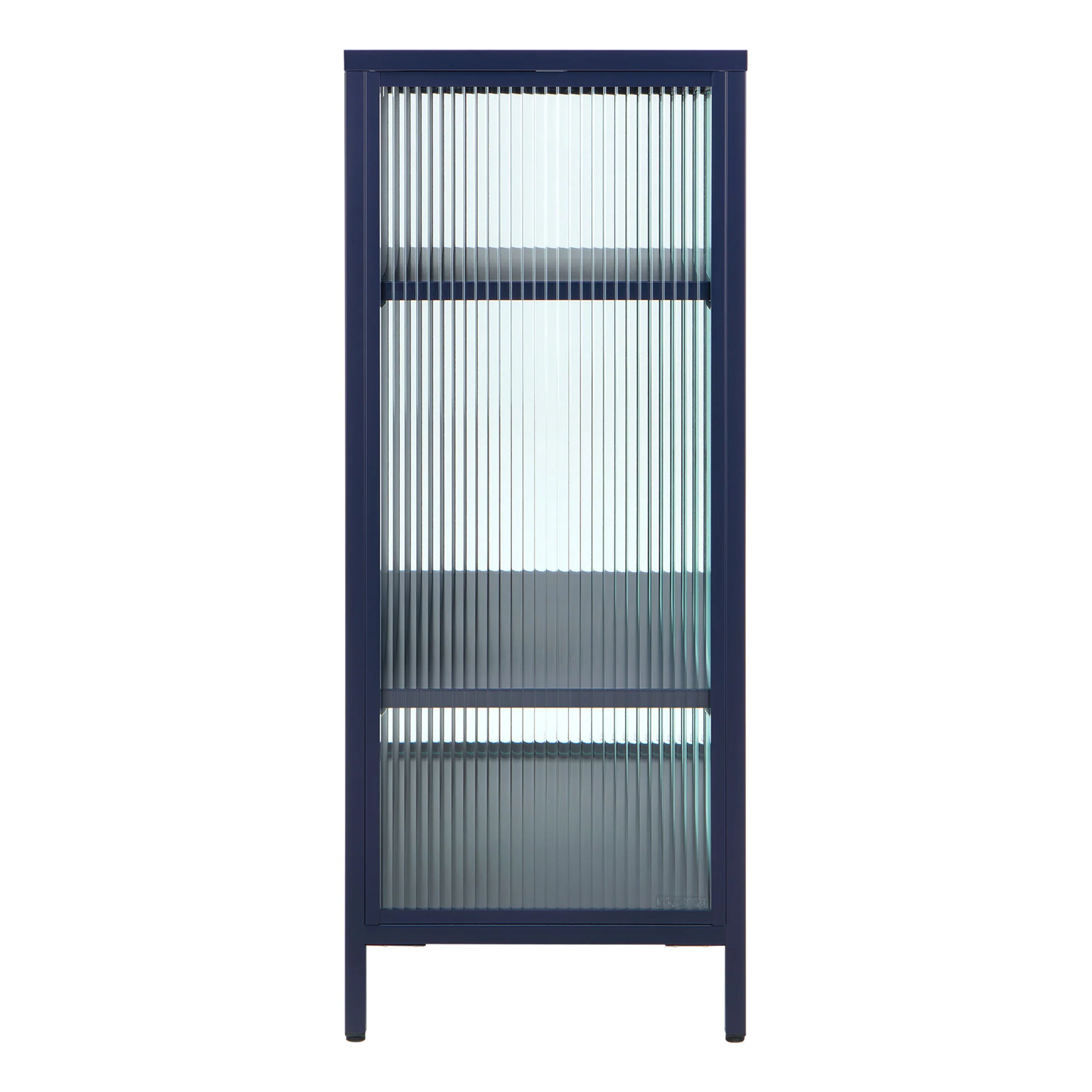 Ella 2 Door Modern Metal Cabinet Navy - Image 12