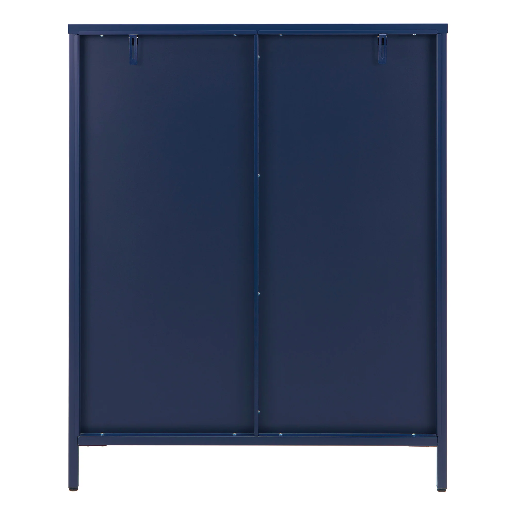Ella 2 Door Modern Metal Cabinet Navy - Image 14