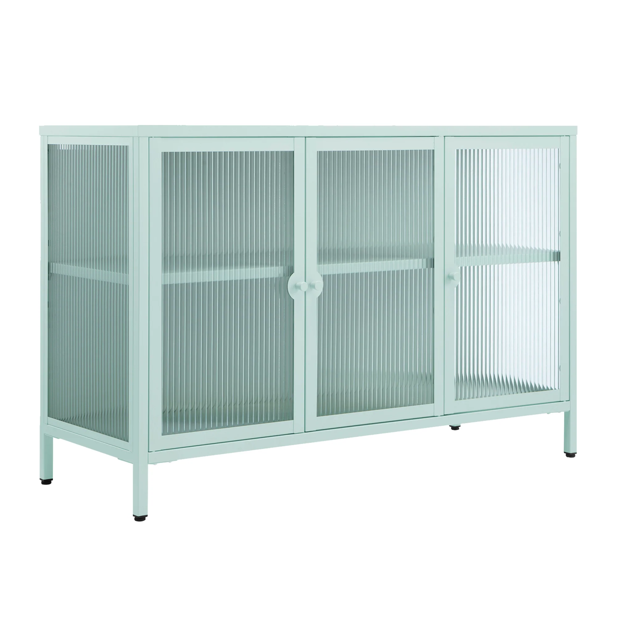 Ella 3 Door Modern Metal Buffet - Image 2