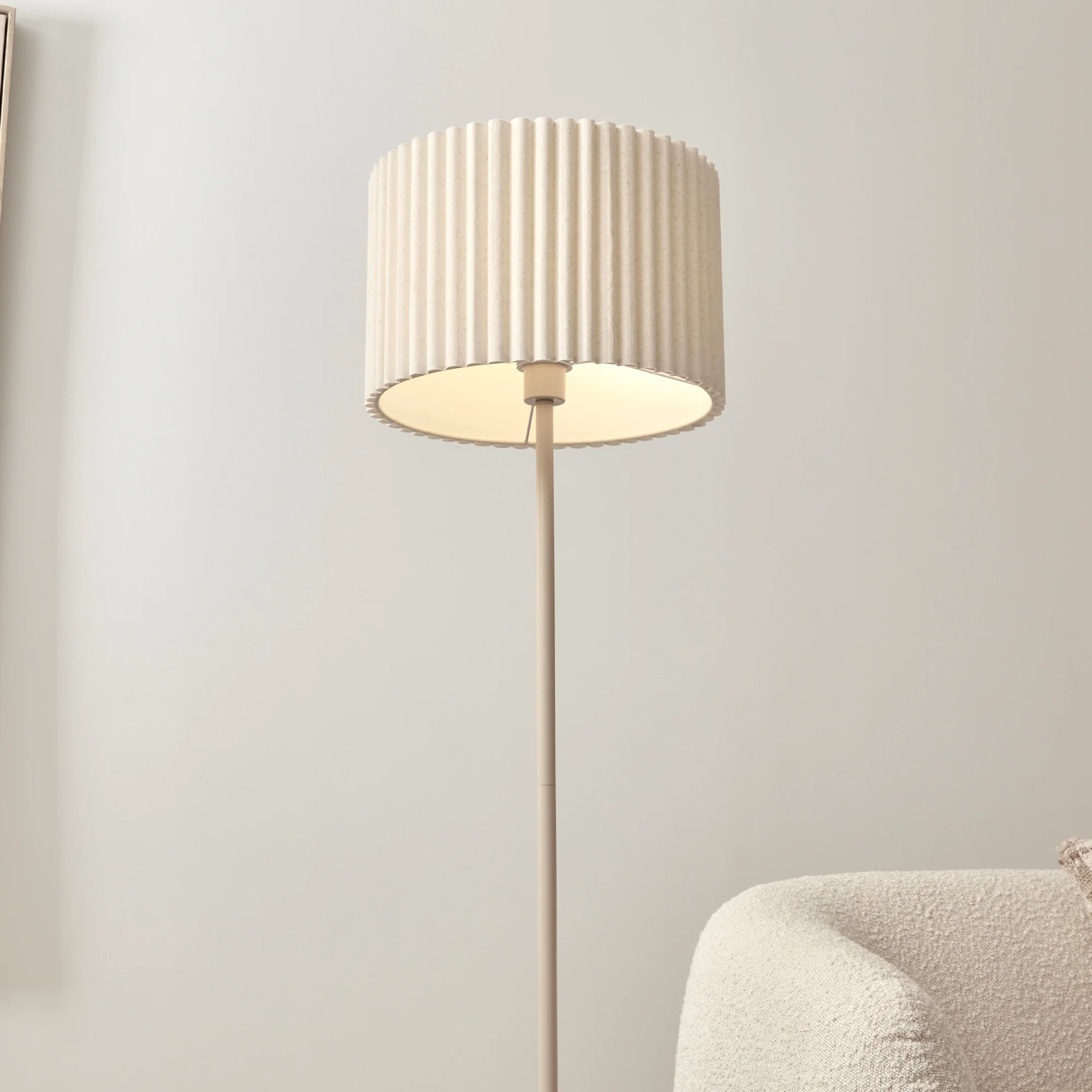 Ella Floor Lamp Oat - Image 6
