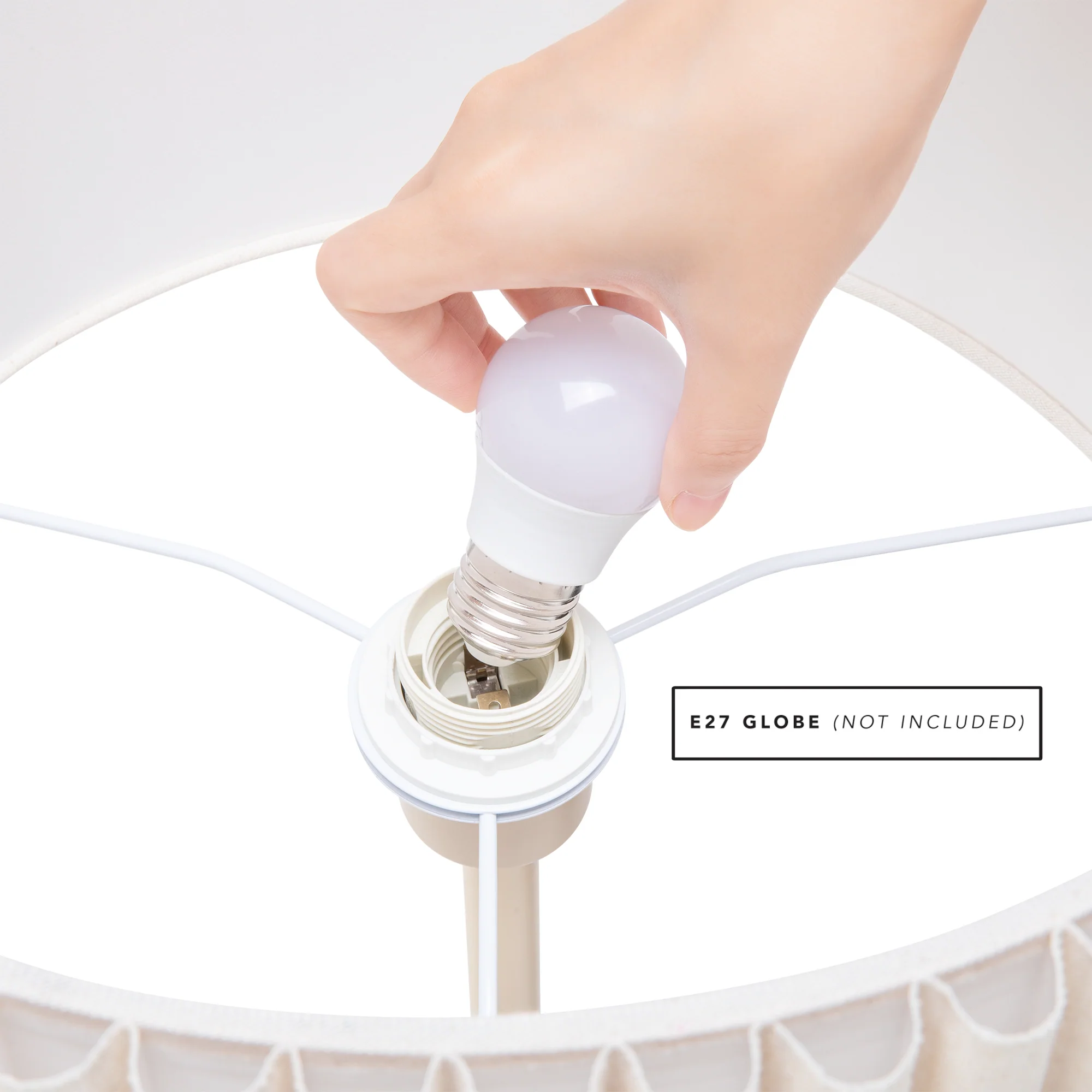 Ella Floor Lamp Oat - Image 8