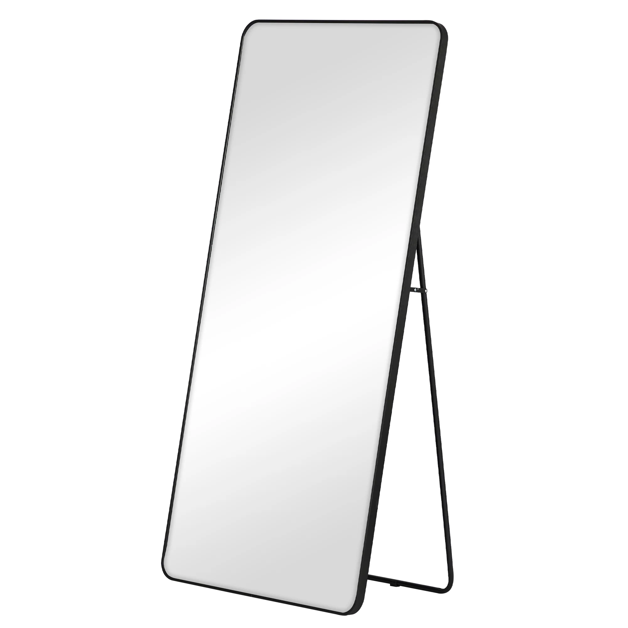 Elle 160cm Rectangle Mirror Black - Image 2