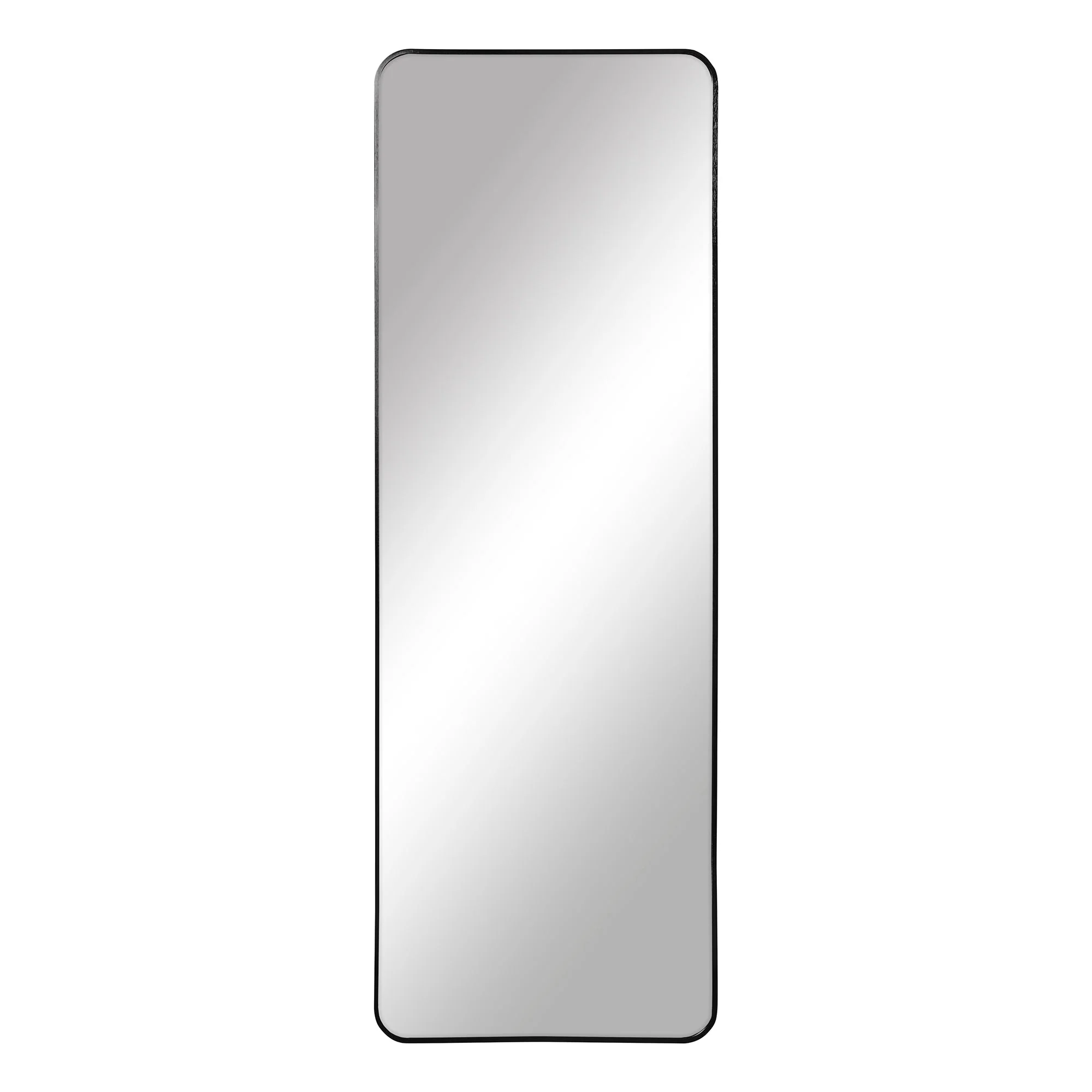 Elle 165cm Rectangle Standing Full Length Mirror Black - Image 9