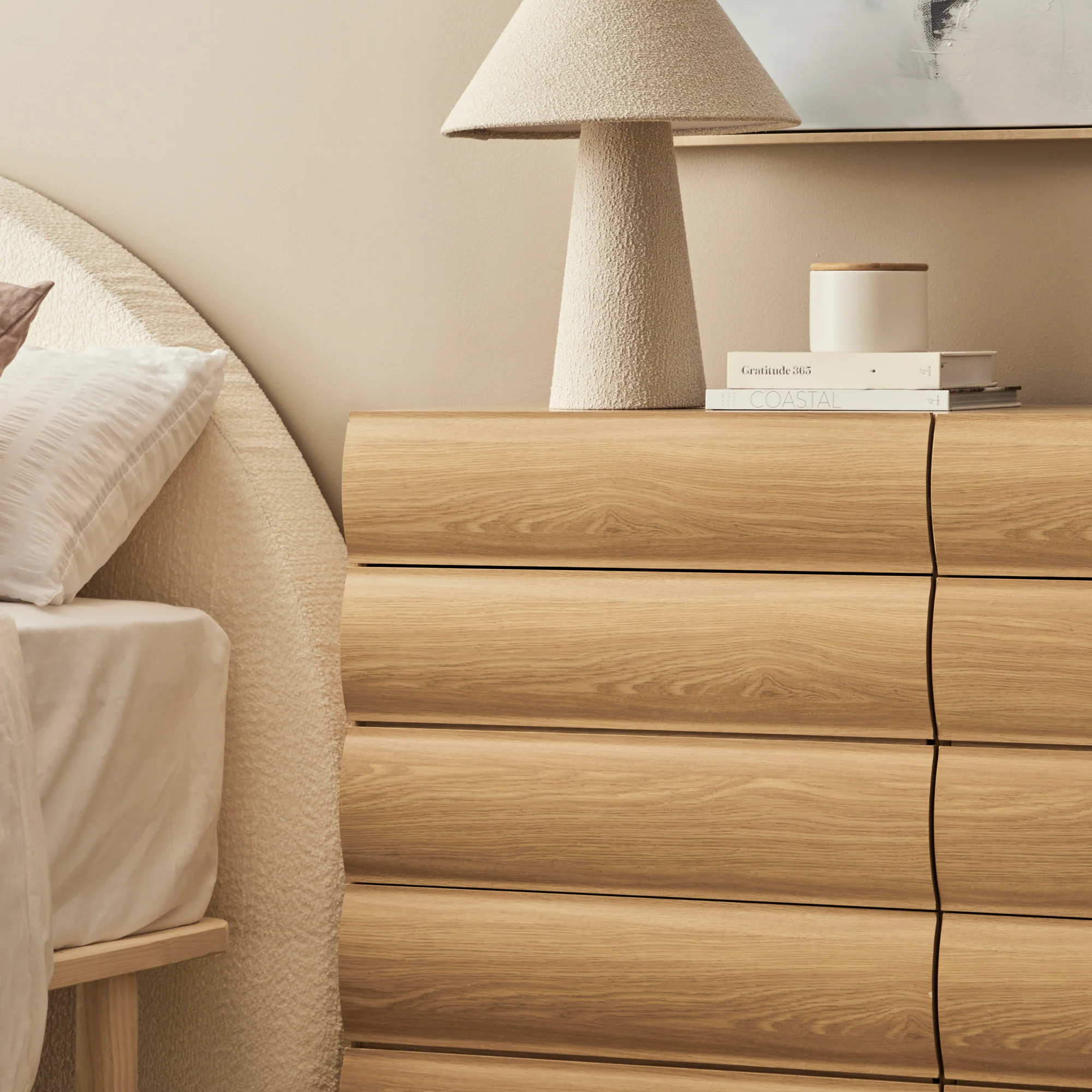 Elsene Chest of 6 Drawers Natural - Image 5