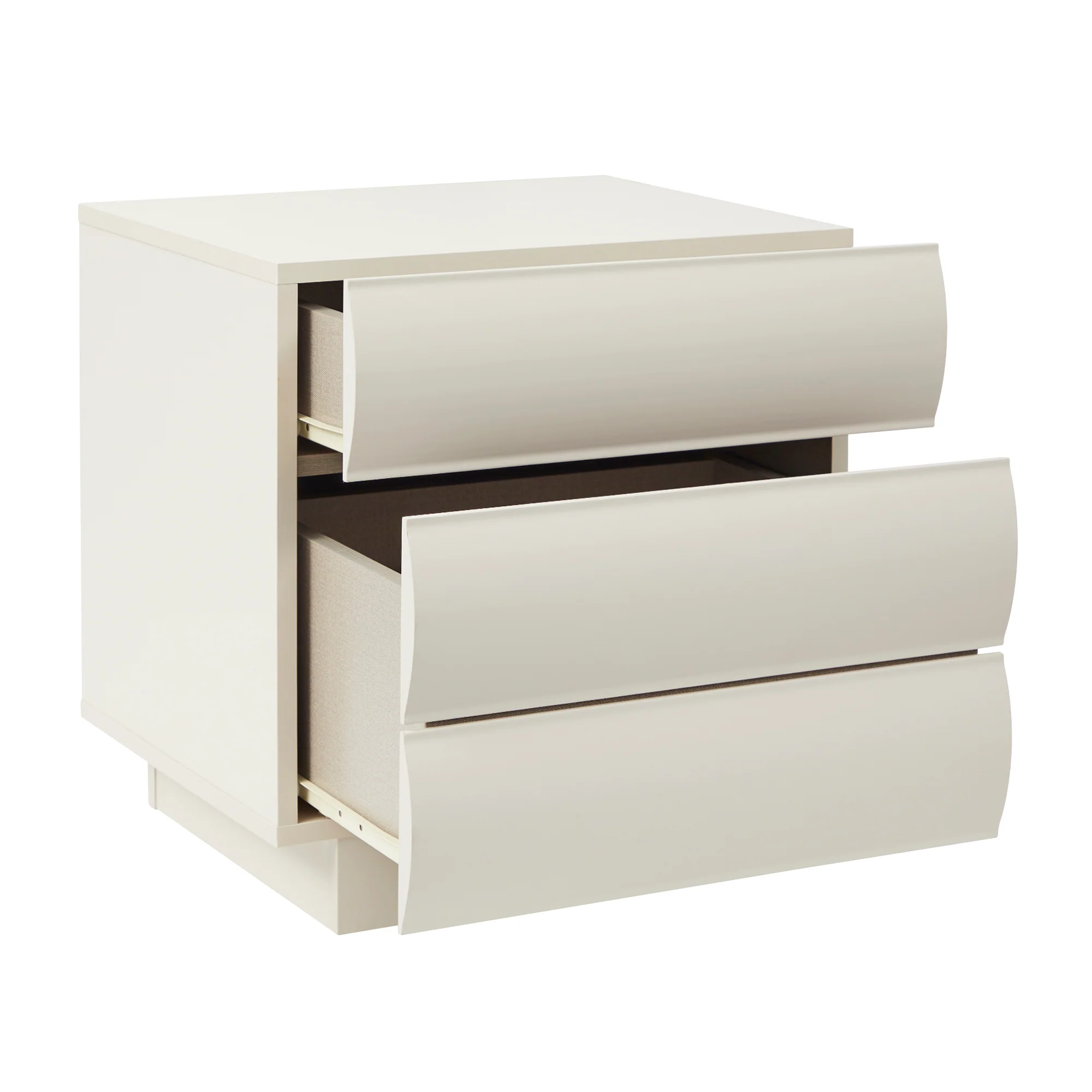 Elsene Bedside Table Grey (Set of 2) - Image 11