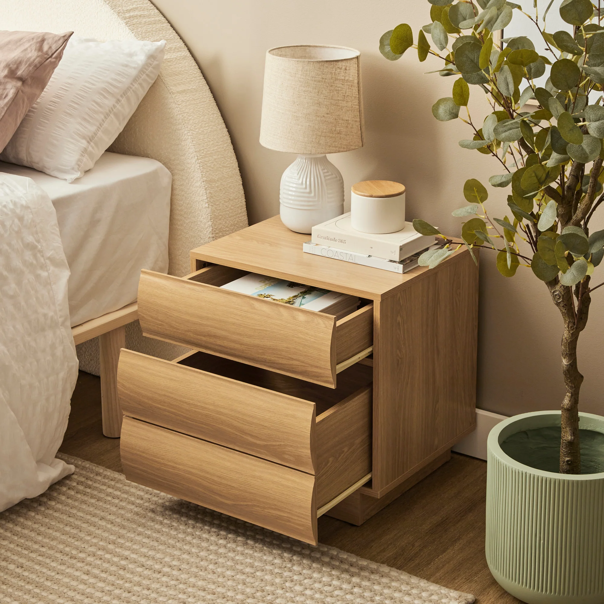 Elsene Bedside Table Natural - Image 7