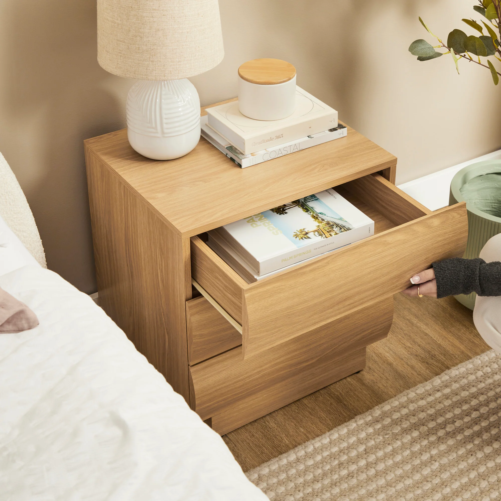 Elsene Bedside Table Natural (Set of 2) - Image 7