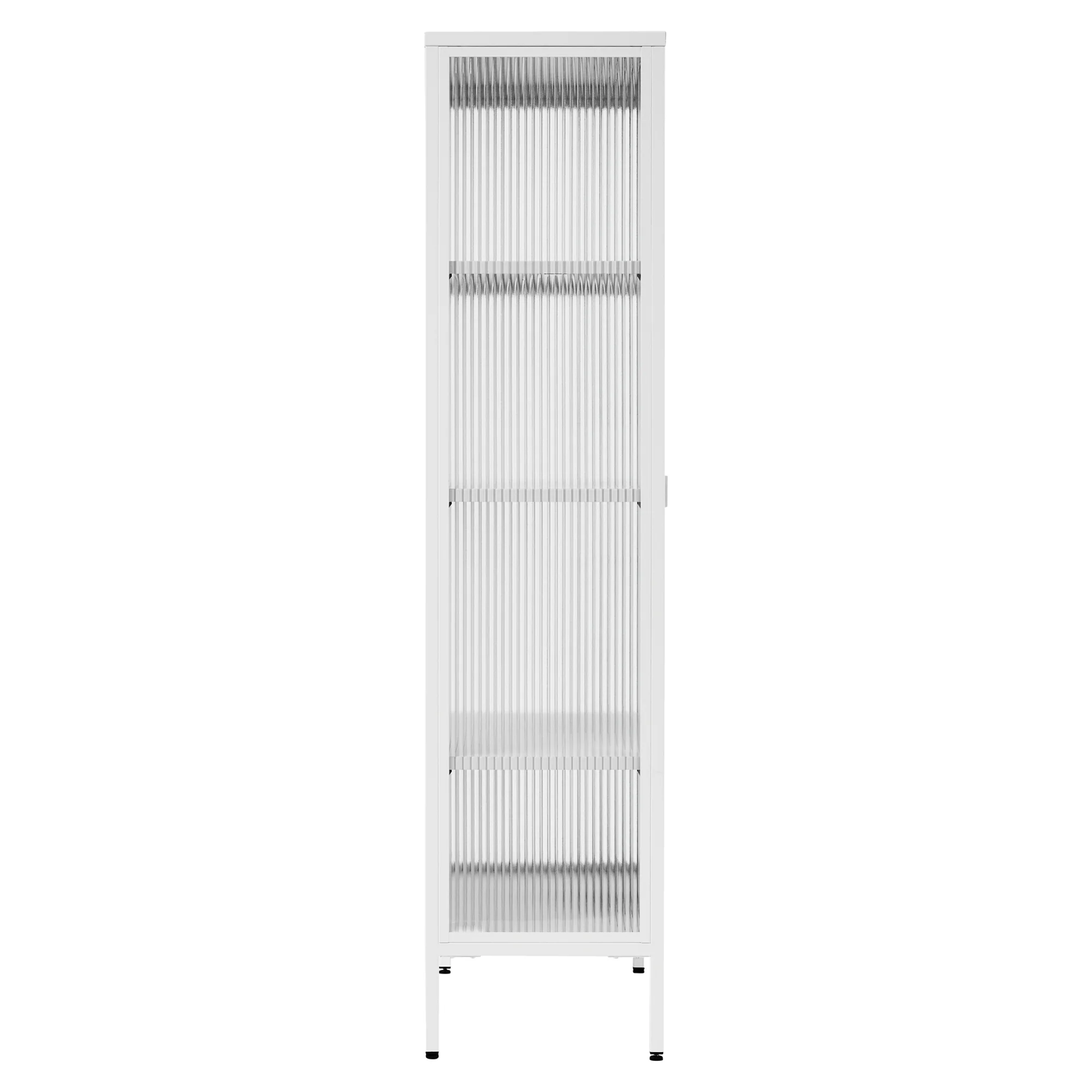 Eve Modern Large Metal Cabinet White - Image 14