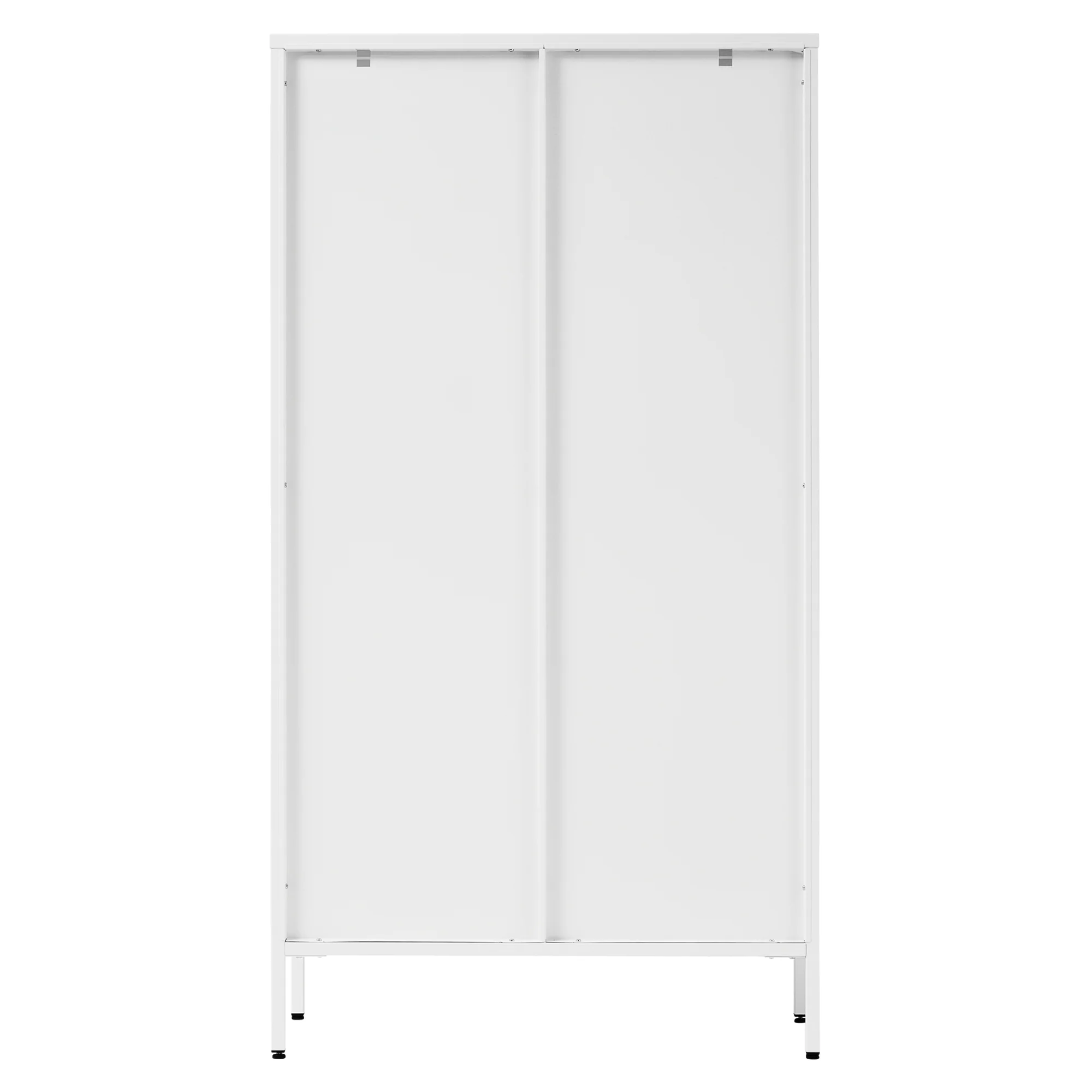 Eve Modern Large Metal Cabinet White - Image 15