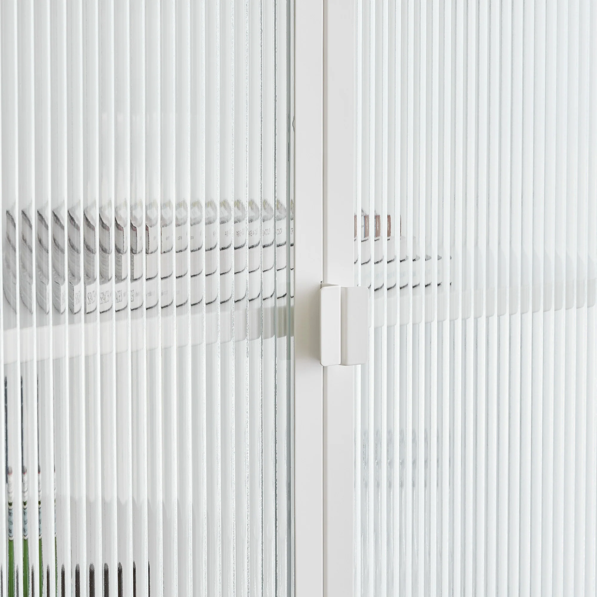 Eve Modern Large Metal Cabinet White - Image 6