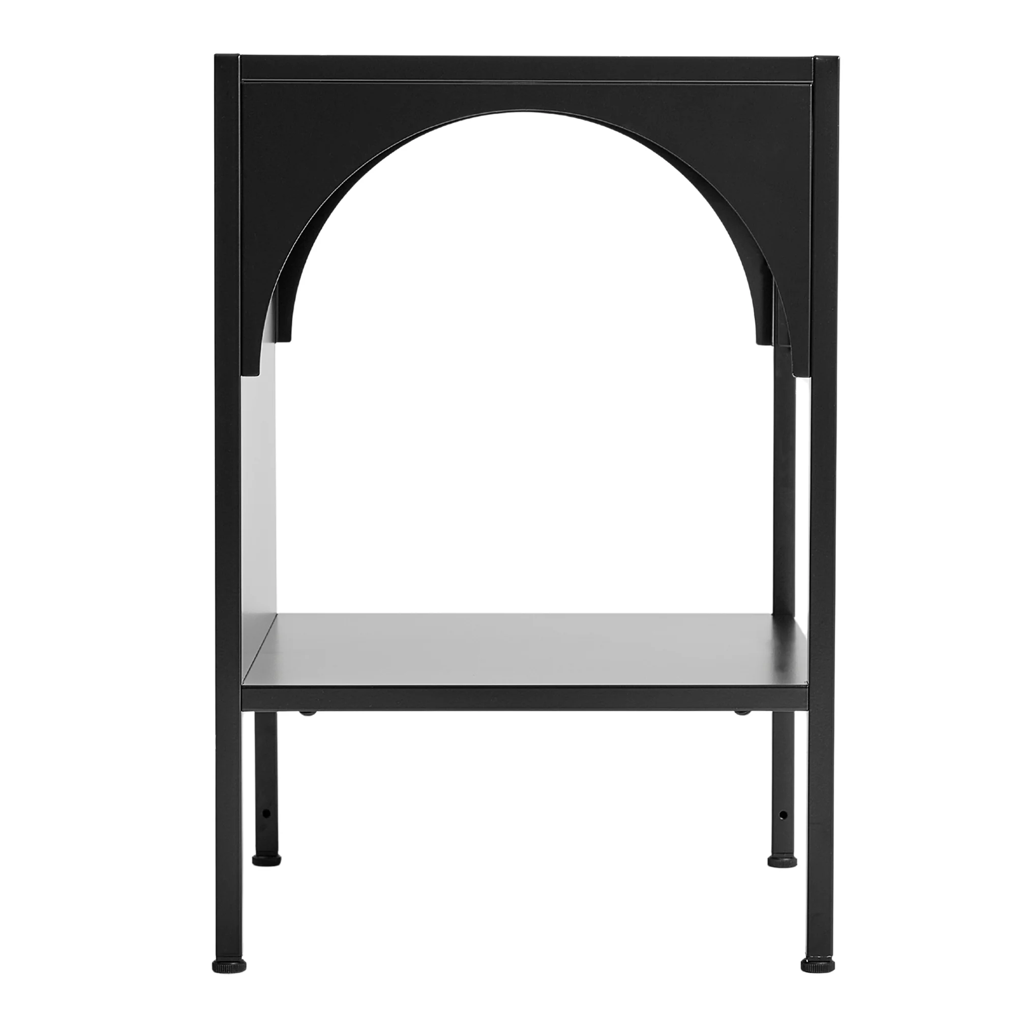 Eve Metal Open Front Side Table Black - Image 10