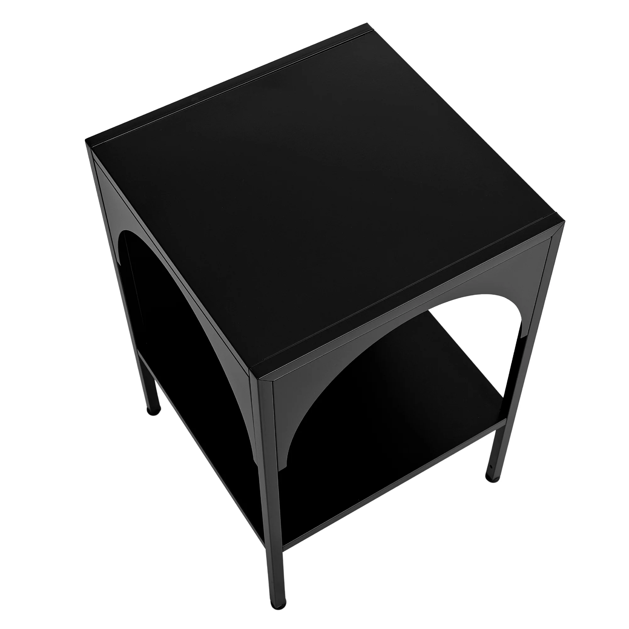 Eve Metal Open Front Side Table Black - Image 11
