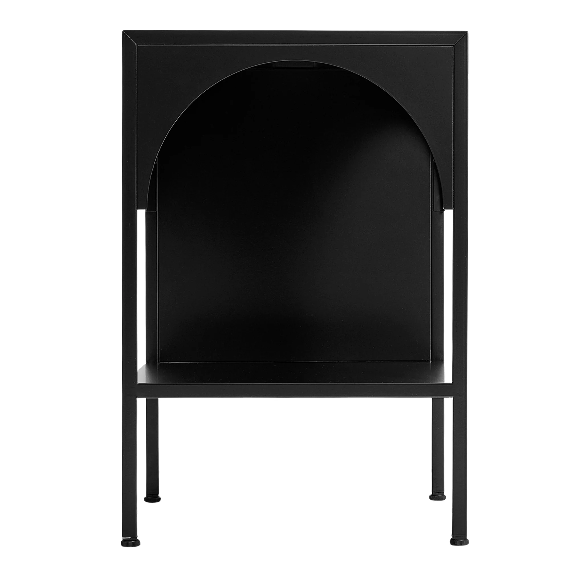Eve Metal Open Front Side Table Black - Image 9