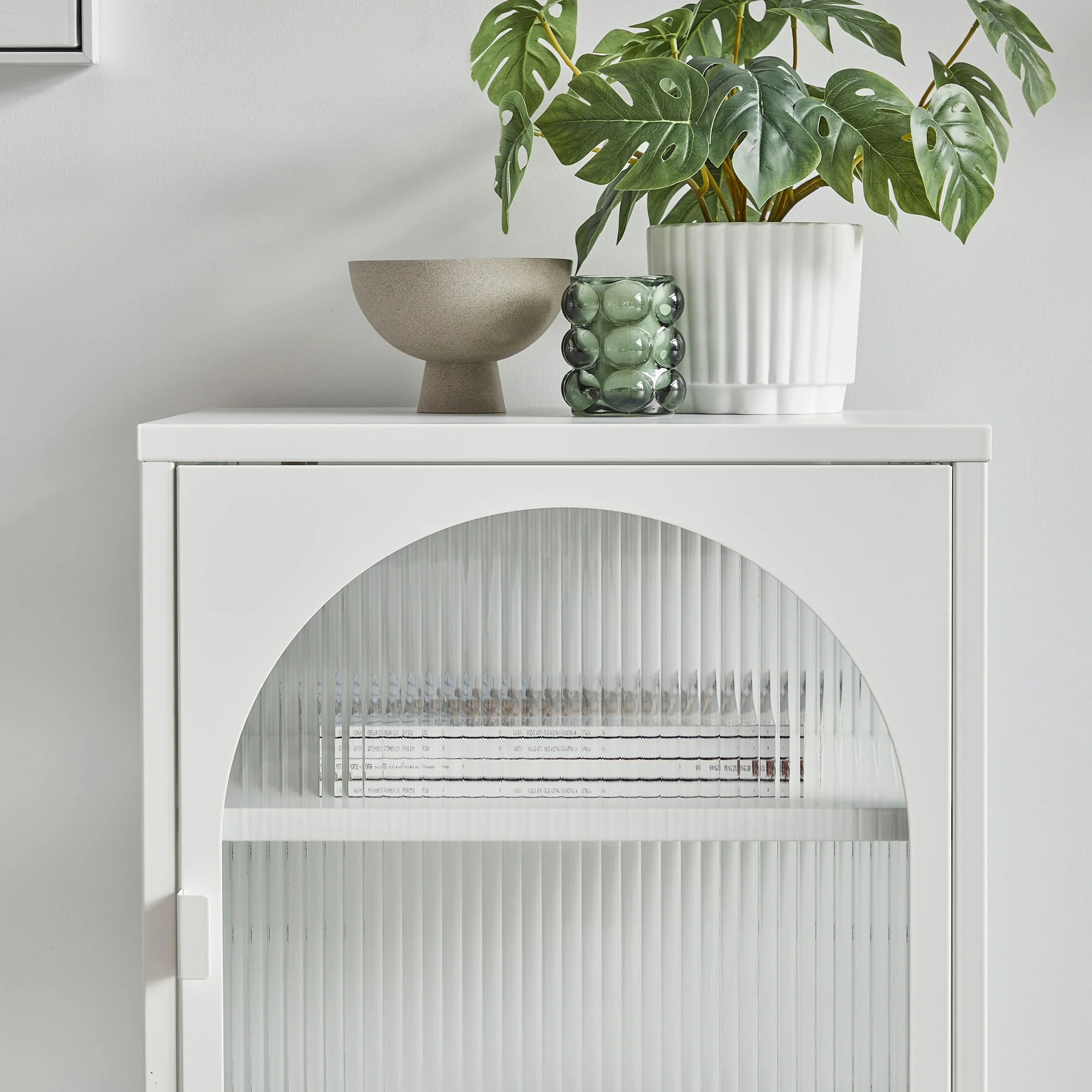 Eve Modern Metal Side Table White - Image 10