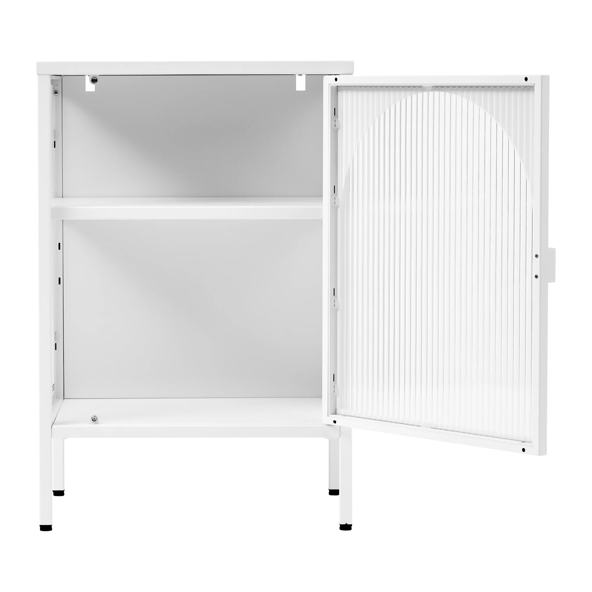 Eve Modern Metal Side Table White - Image 13