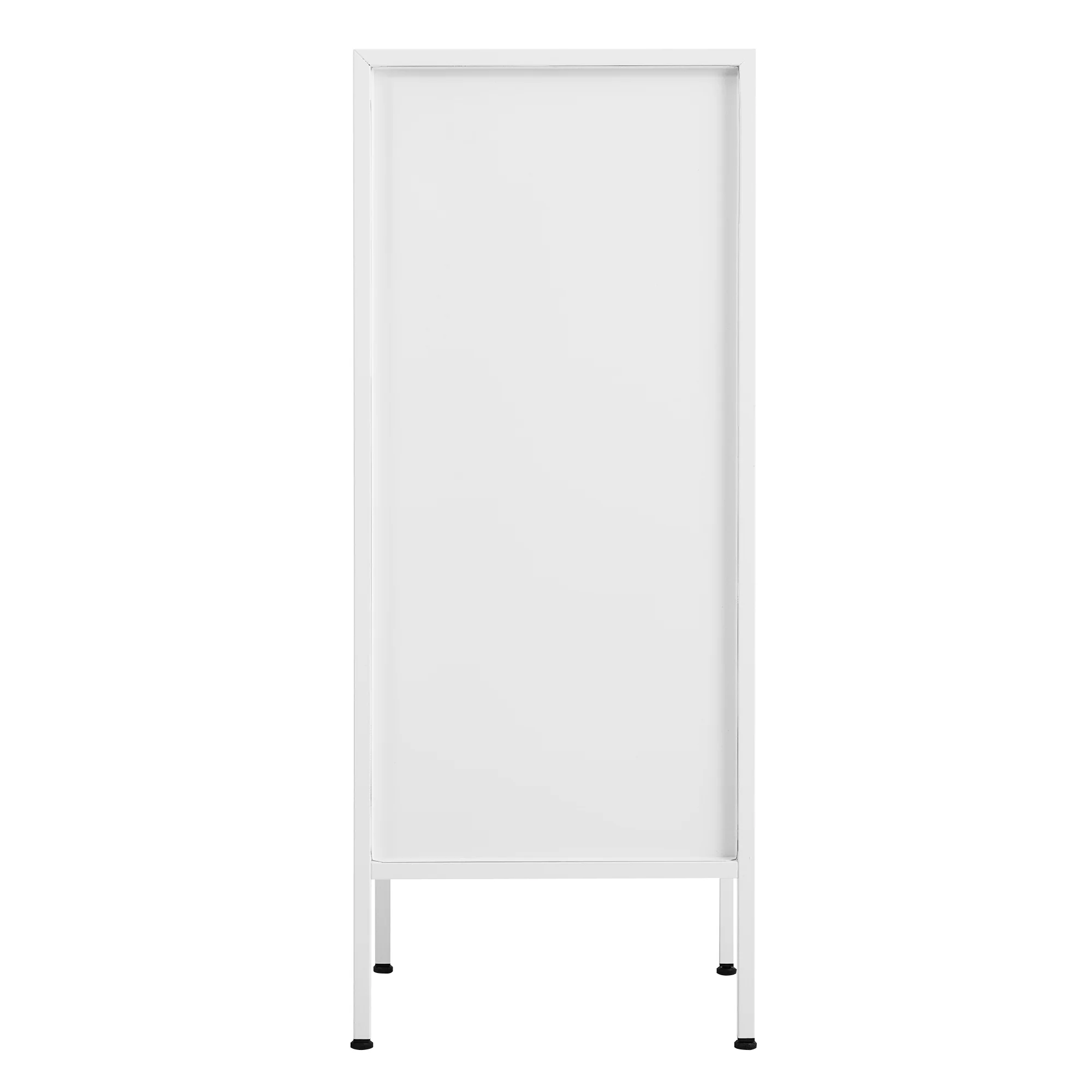 Eve Metal Open Front Shelving Unit White - Image 13