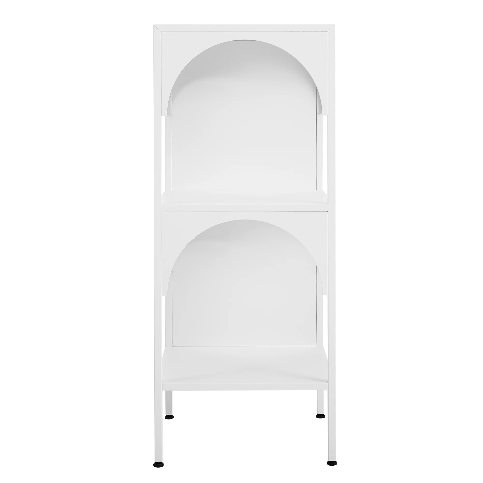 Eve Metal Open Front Shelving Unit White - Image 8