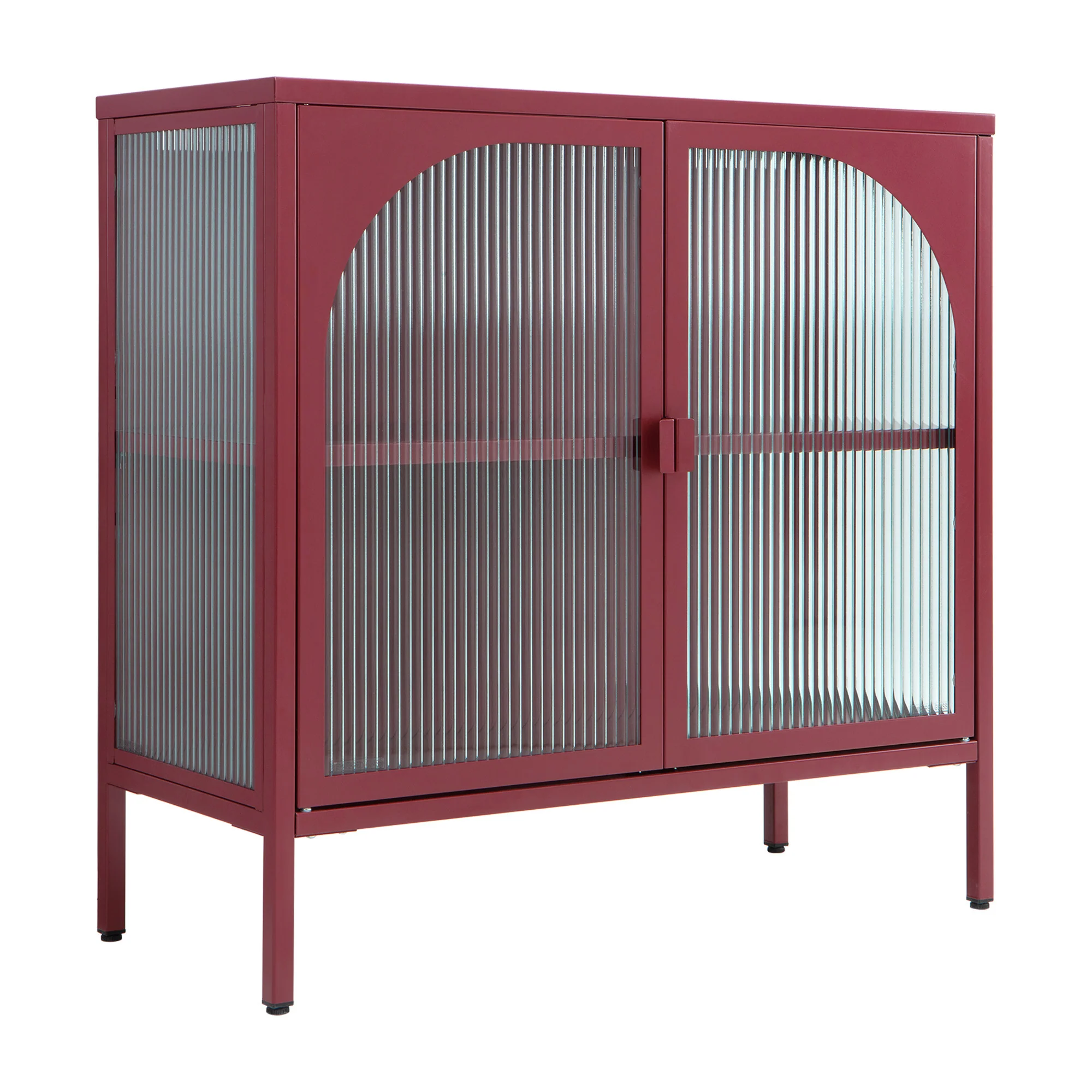 Eve Modern Metal Cabinet Wine - Image 2