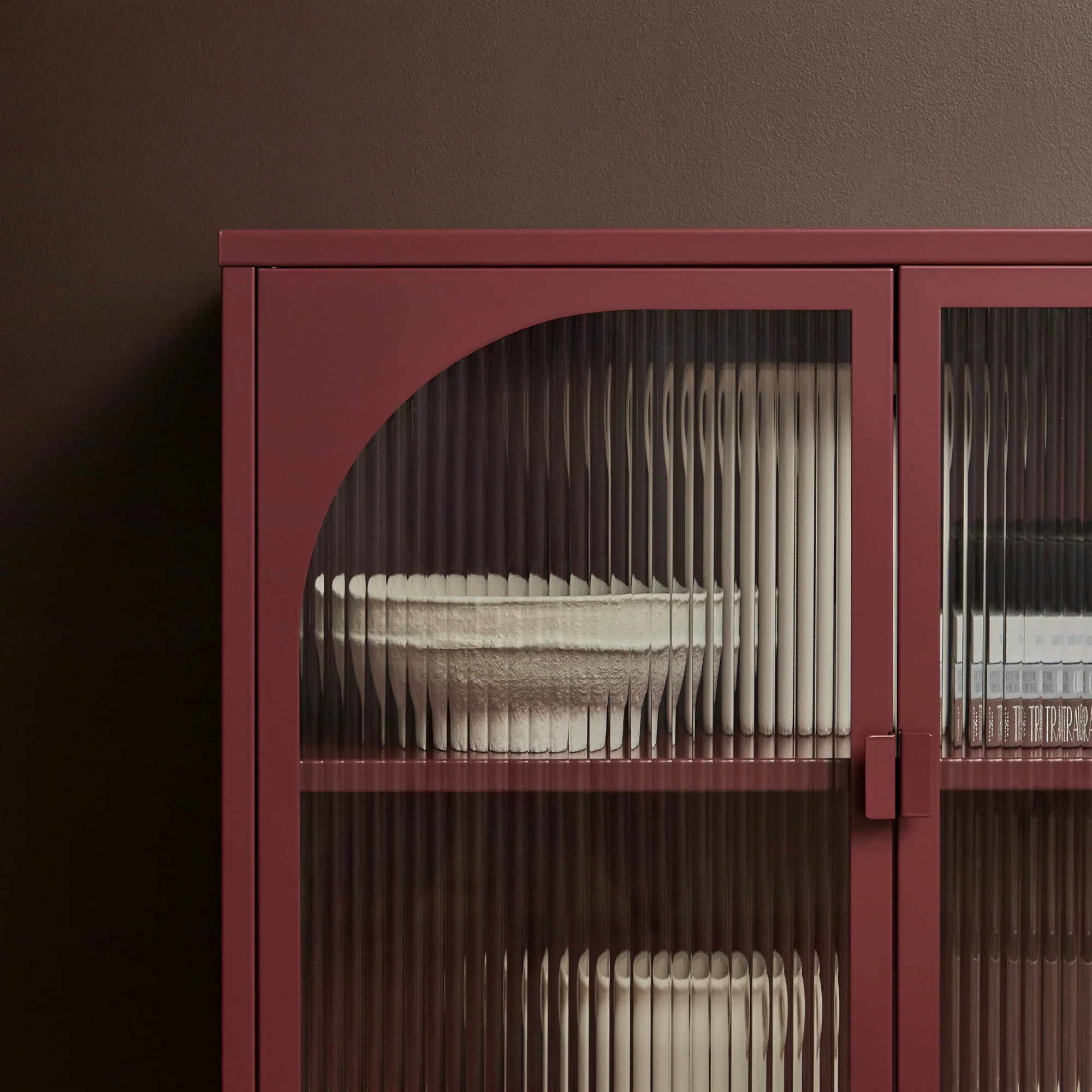 Eve Modern Metal Cabinet Wine - Image 4