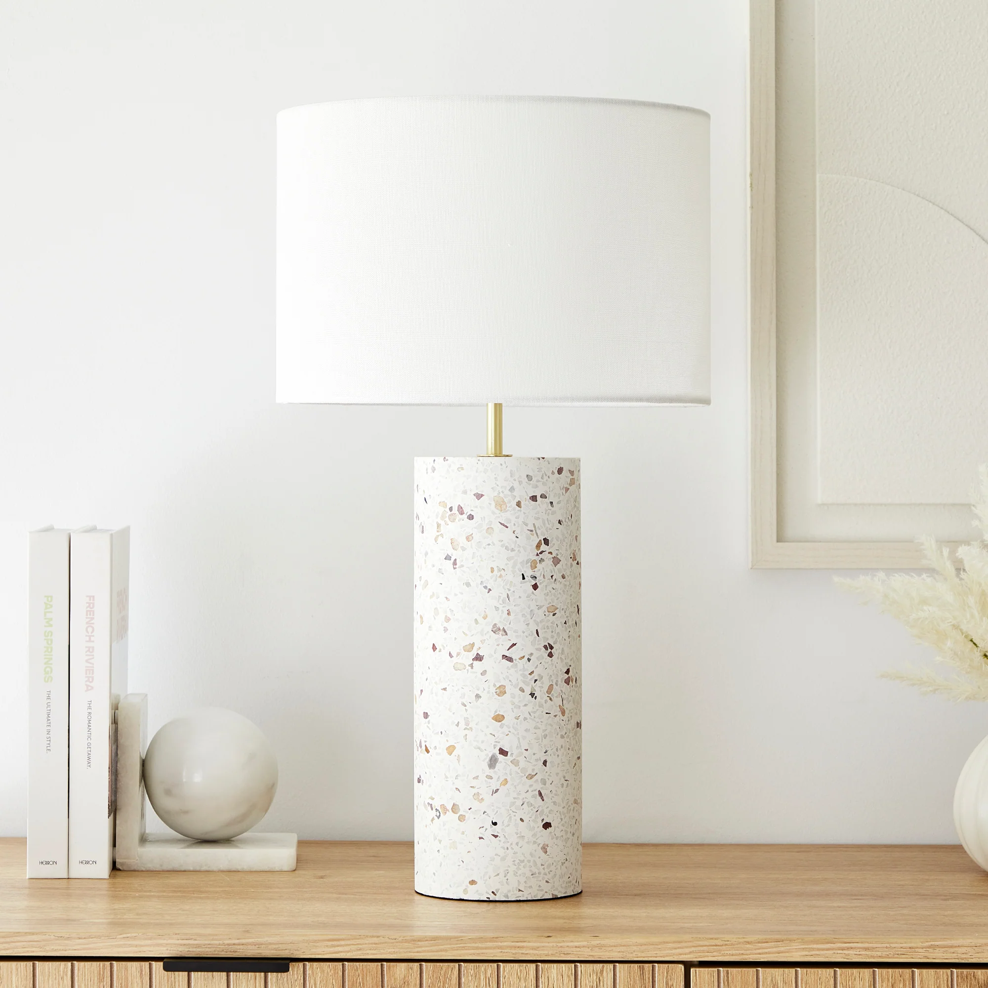 Ezra Terrazzo Table Lamp White - Image 7