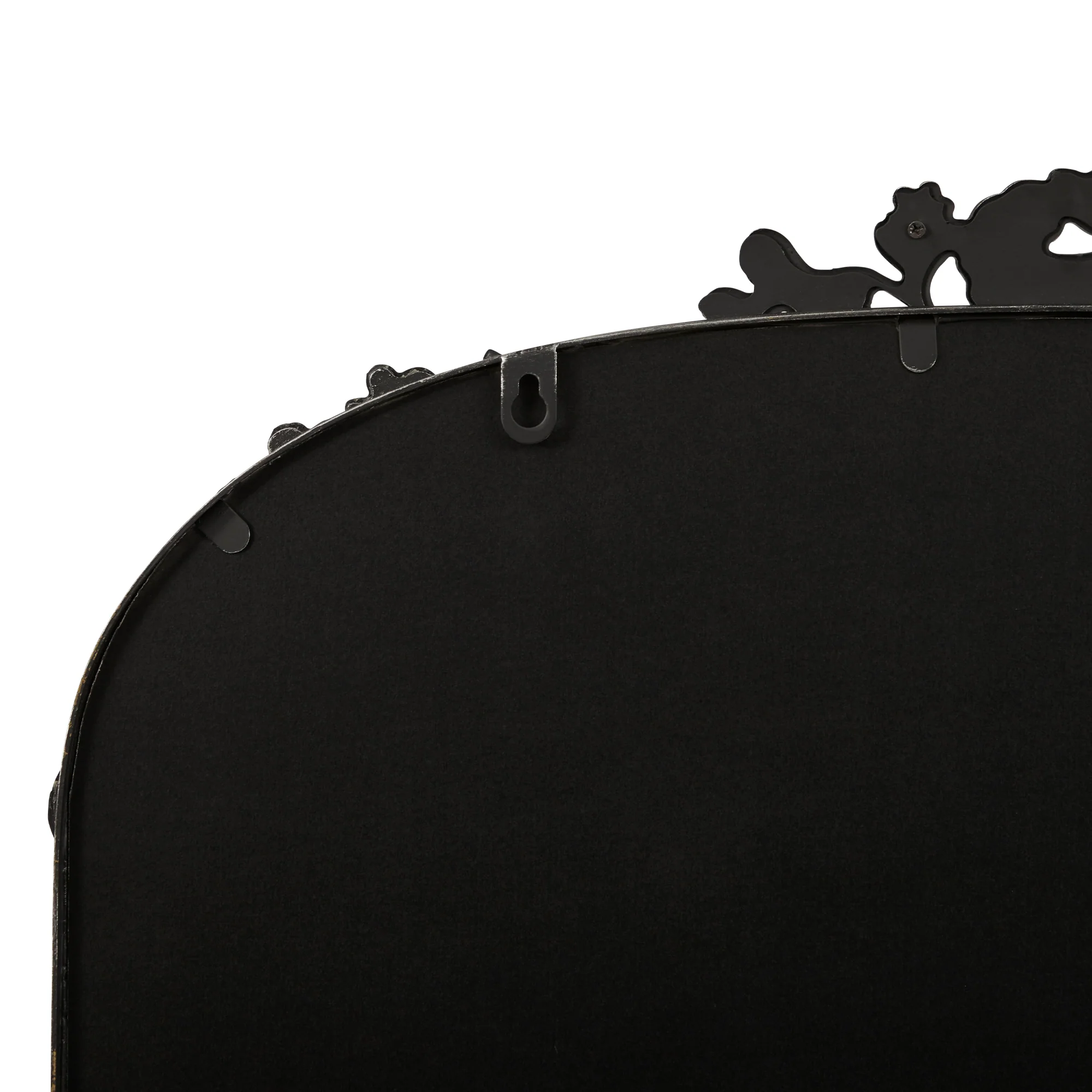 Florence 160cm Baroque Mirror Black - Image 11